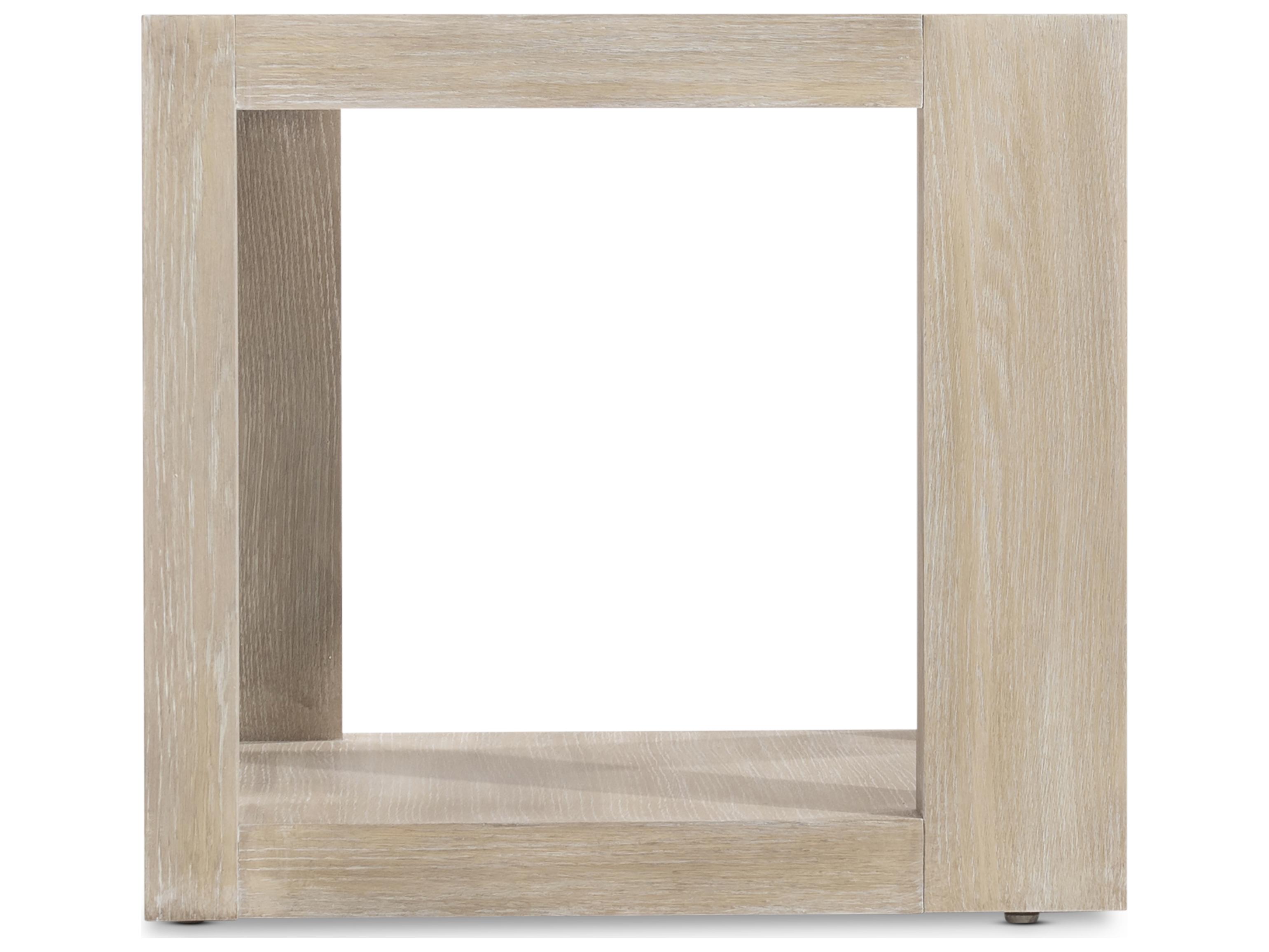 Bernhardt Darsa Square Wood Brown End Table