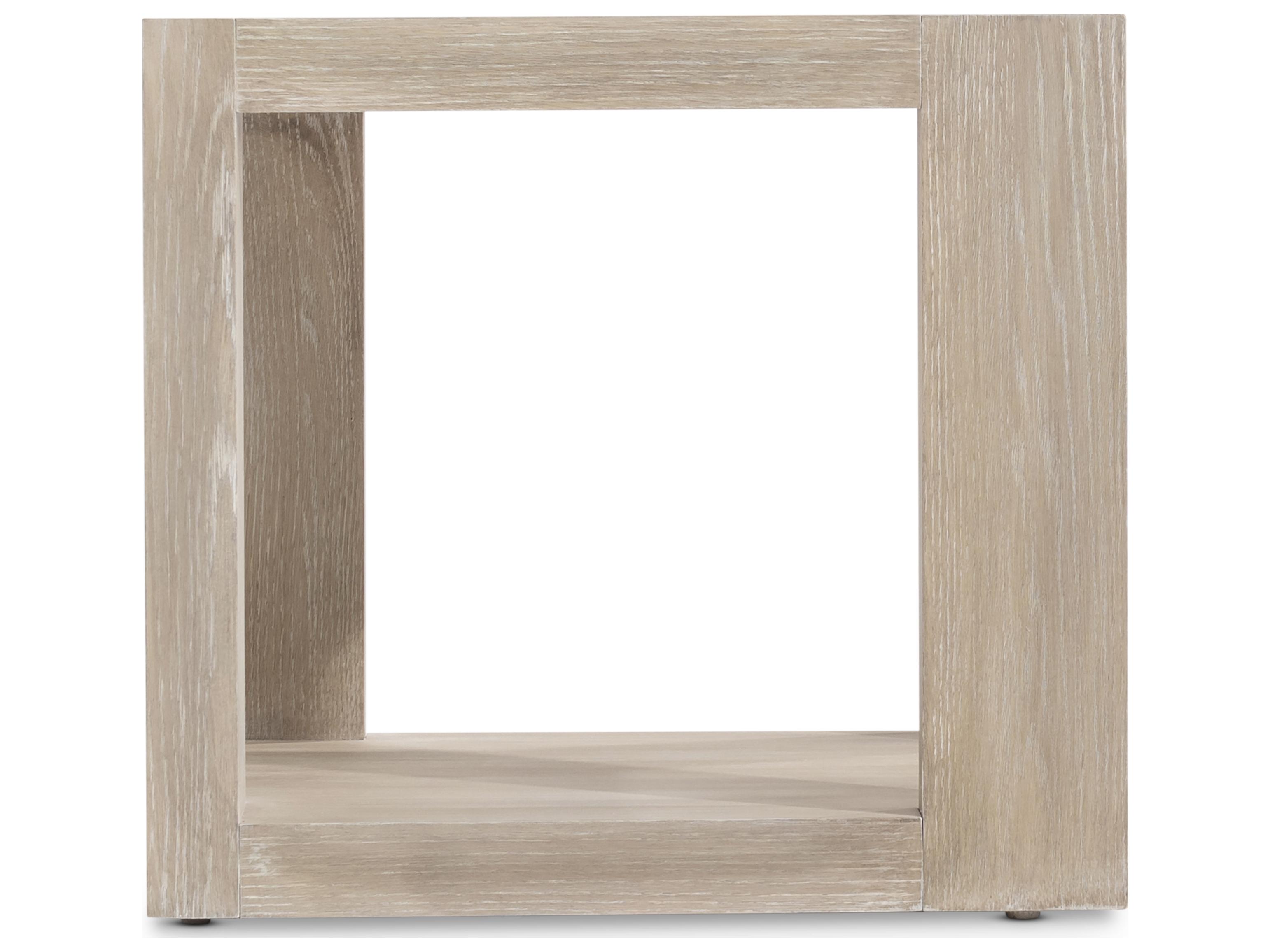 Bernhardt Darsa Square Wood Brown End Table