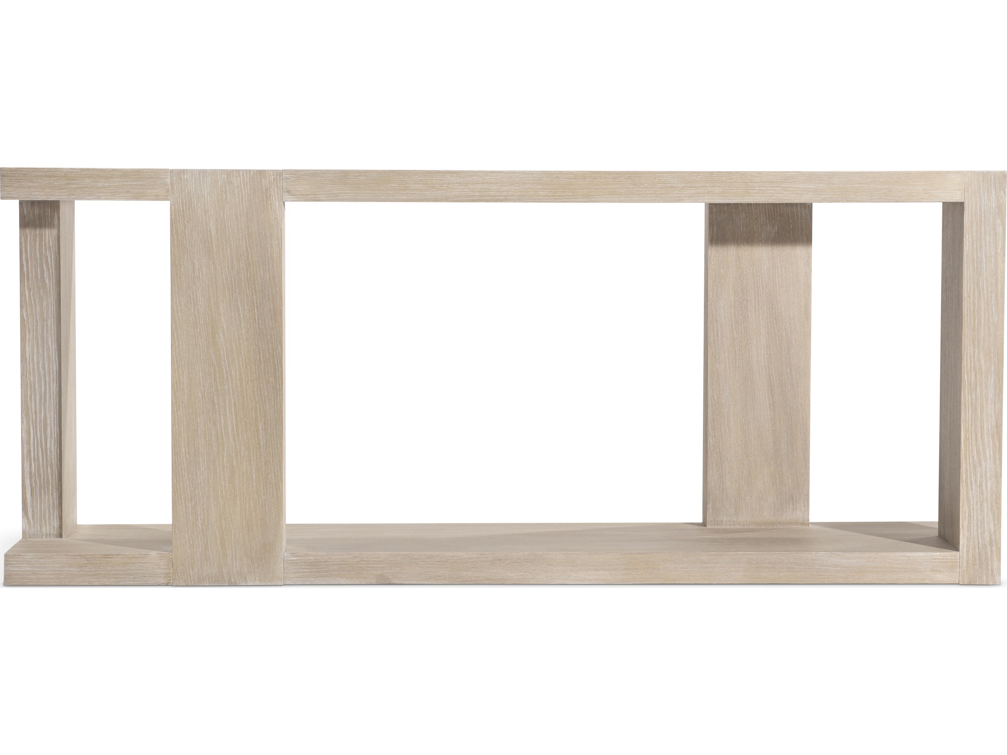 Bernhardt Darsa Rectangular Wood Brown Console Table