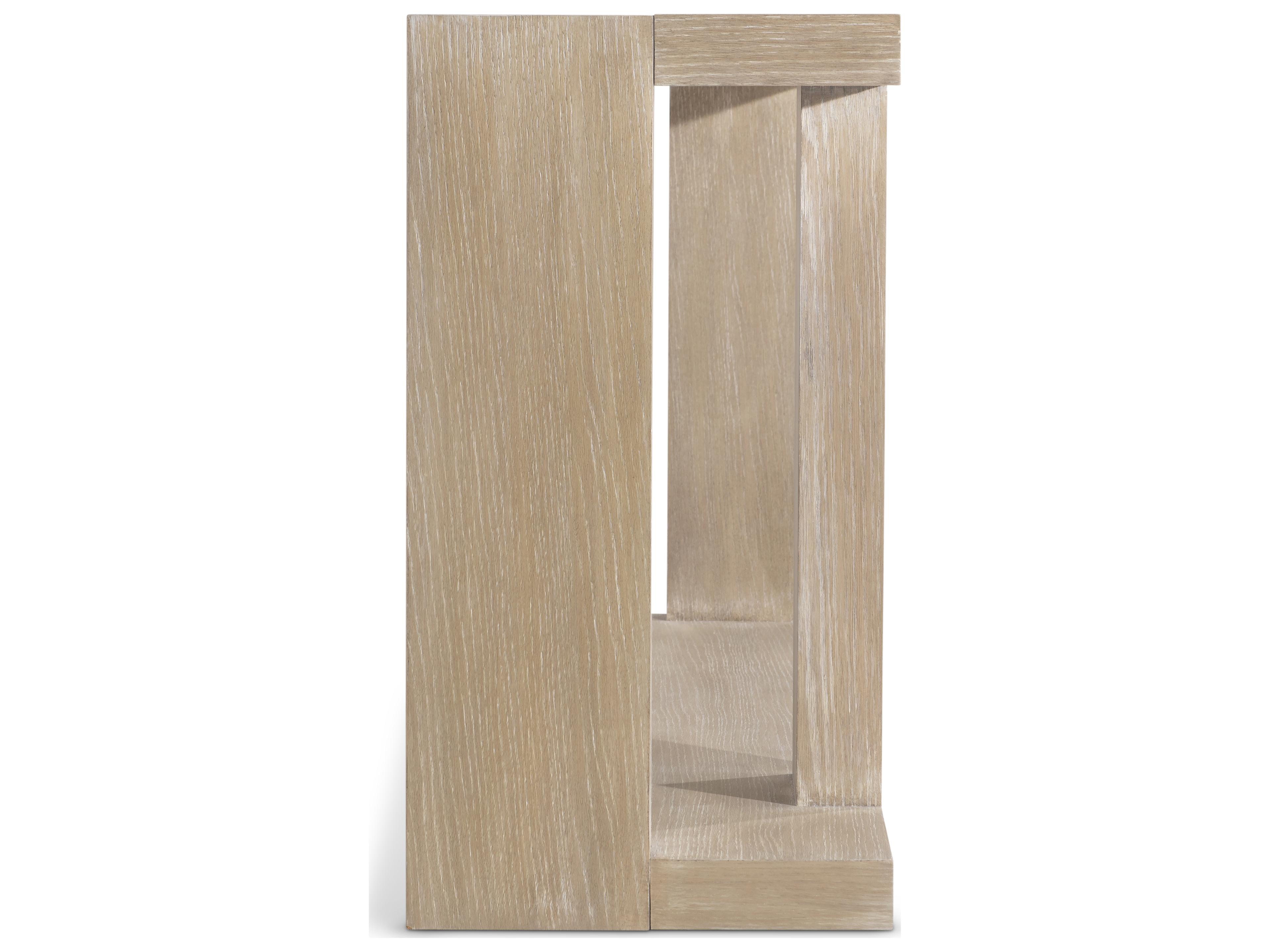 Bernhardt Darsa Rectangular Wood Brown Console Table