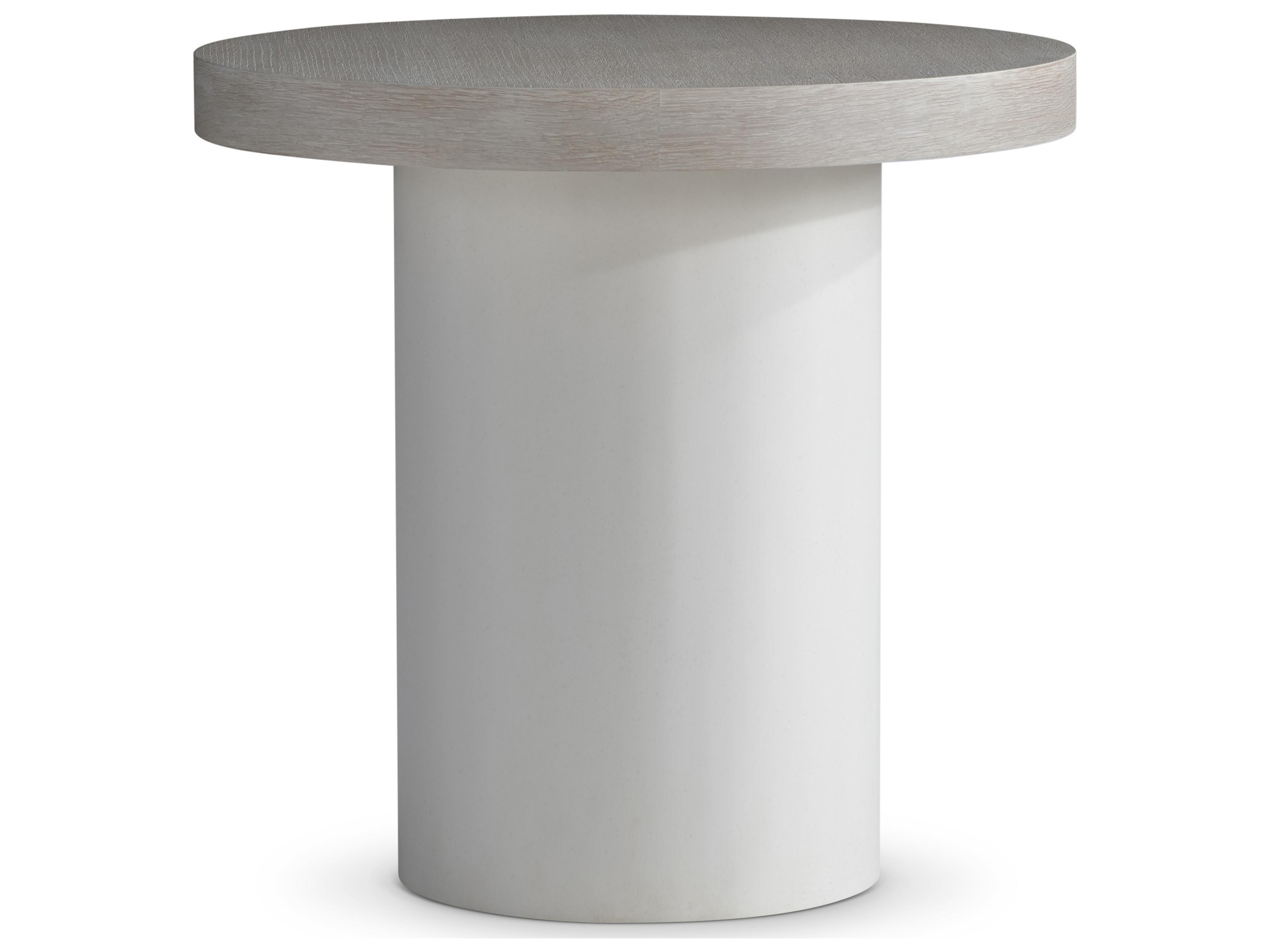 Bernhardt Turo Round Wood End Table