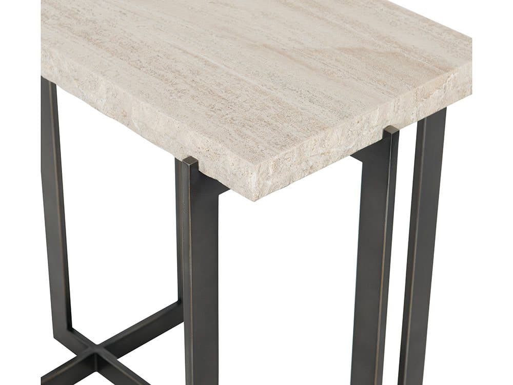 Bernhardt Hathaway Rectangular Stone Drink Table
