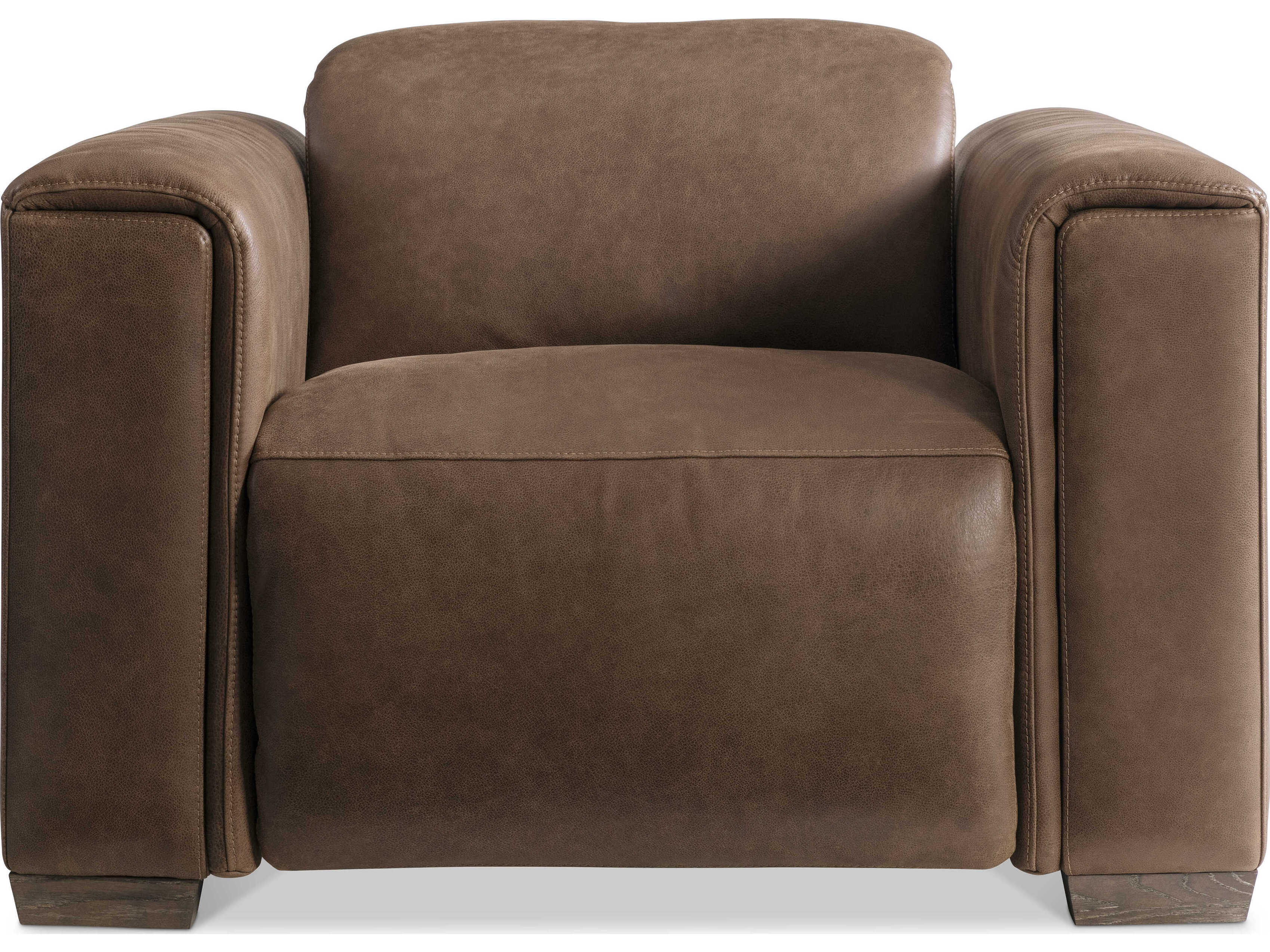 Bernhardt Billings Brown Leather Recliner