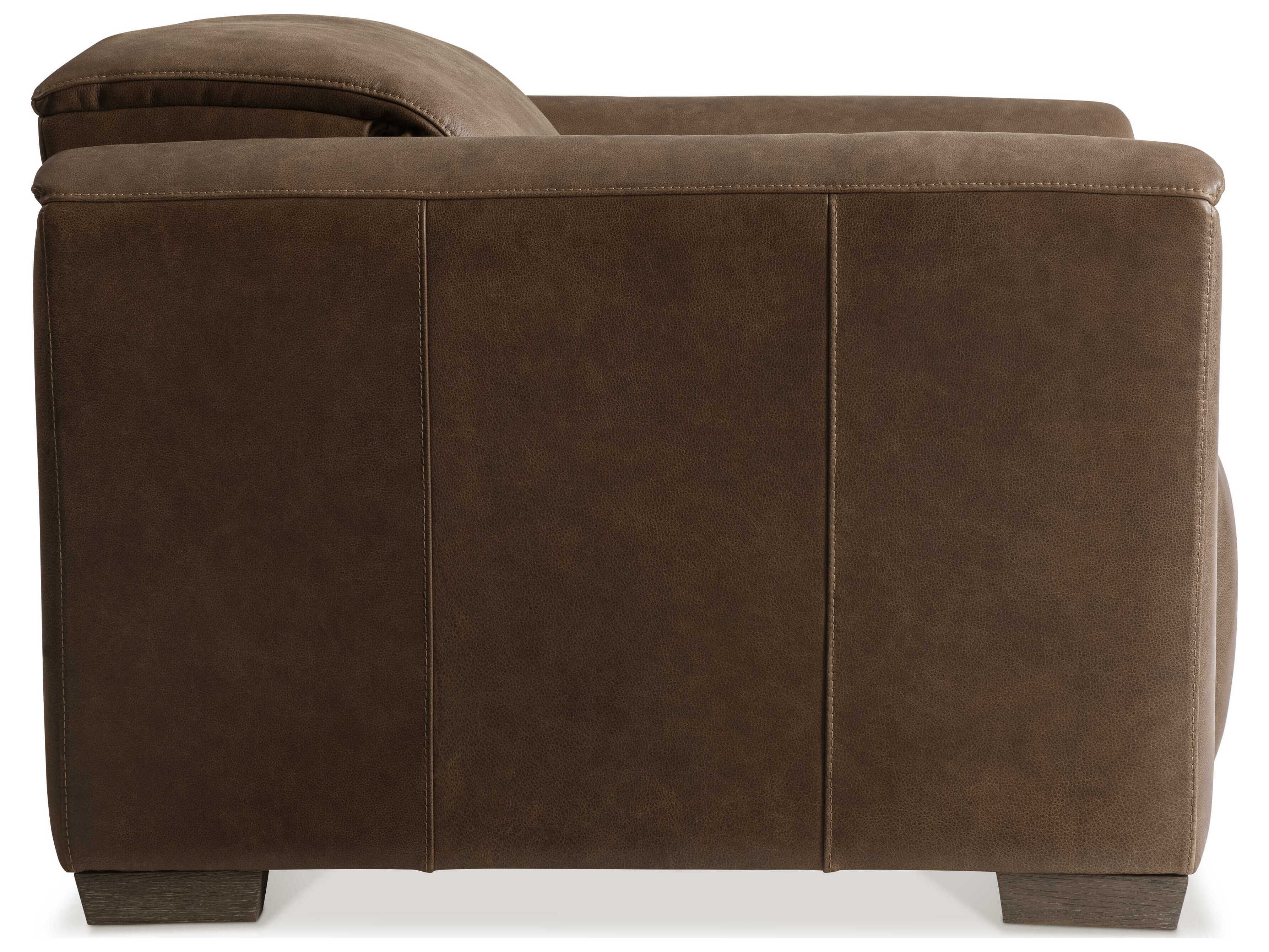 Bernhardt Billings Brown Leather Recliner