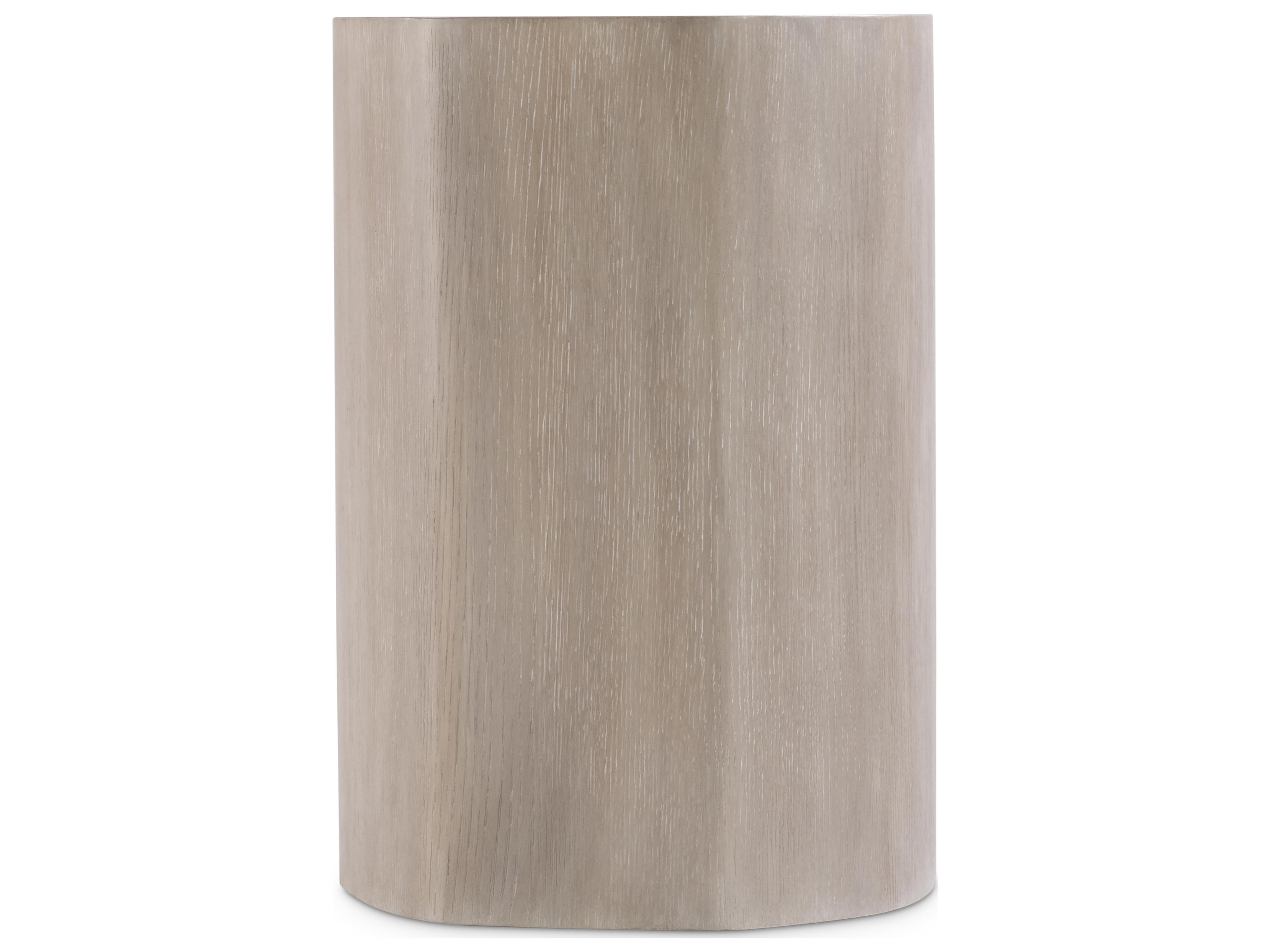 Bernhardt Weston Oval Wood Brown End Table