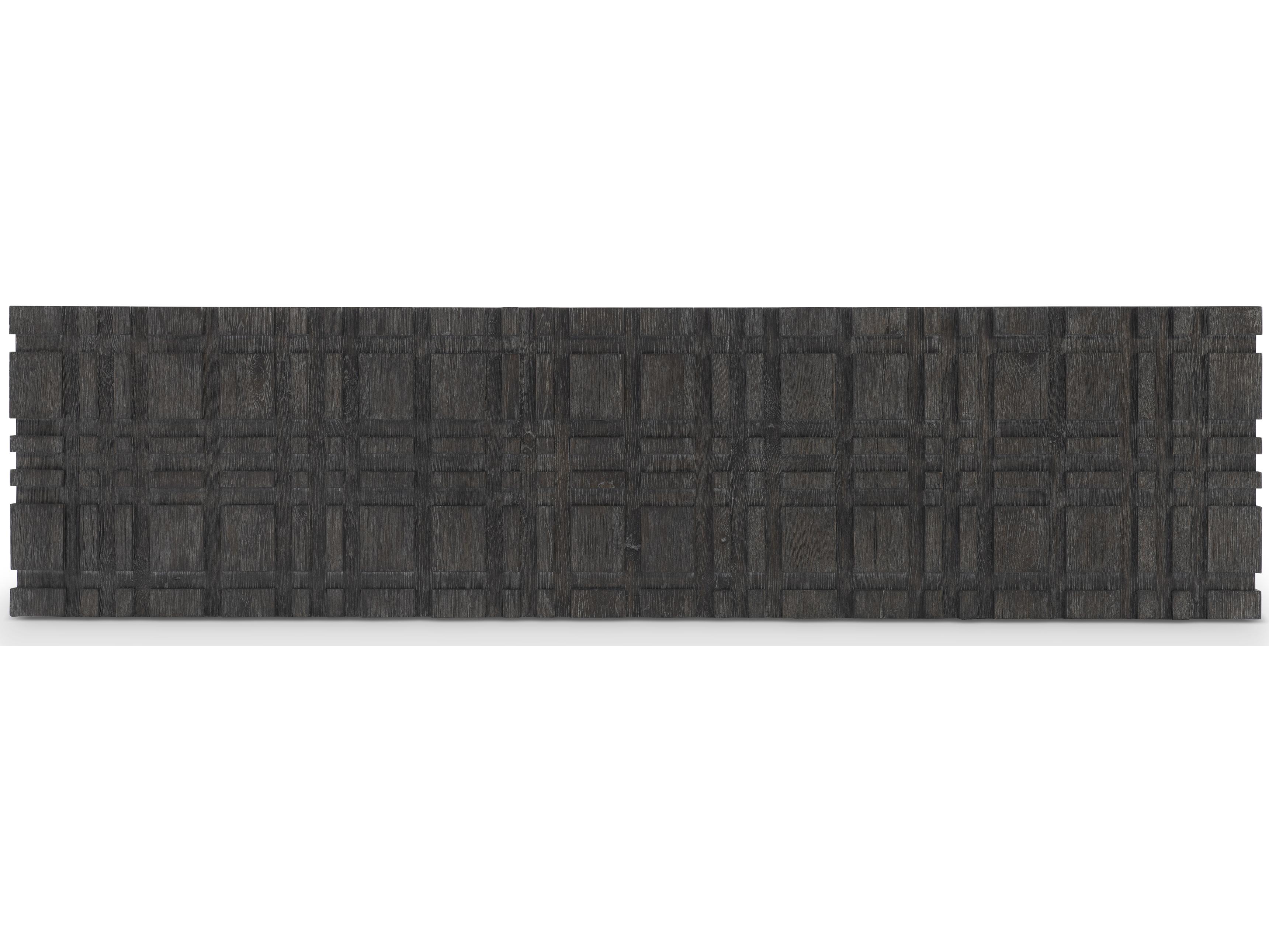 Bernhardt Cowley Rectangular Wood Dark Brown Coffee Table