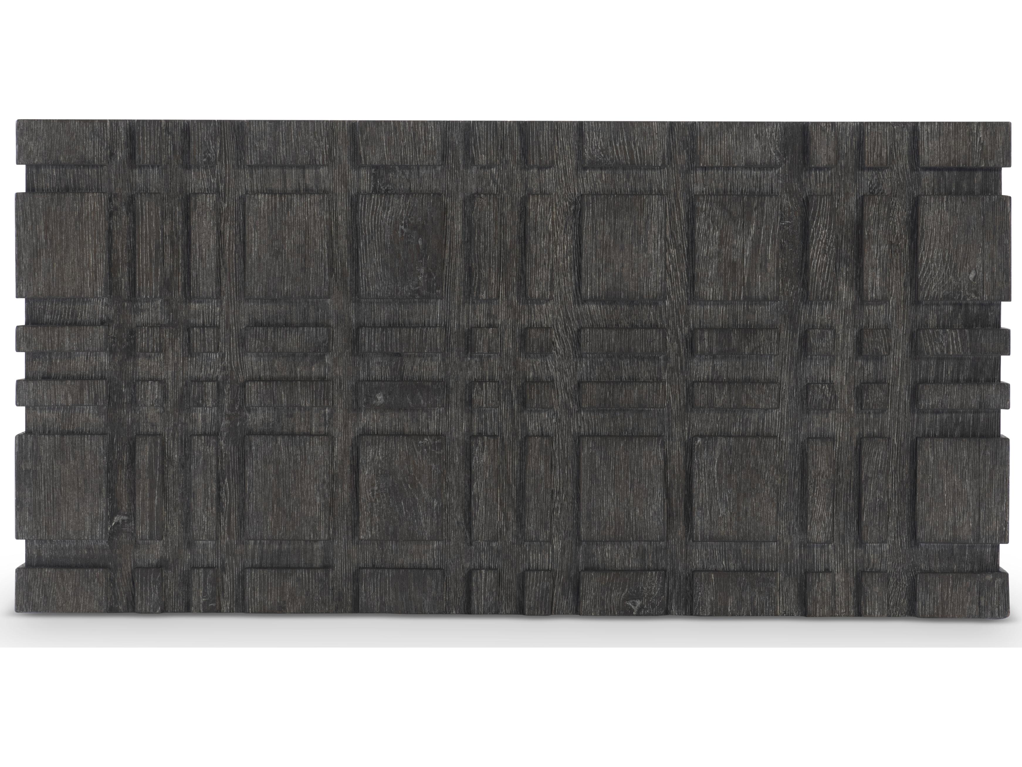 Bernhardt Cowley Rectangular Wood Dark Brown Coffee Table