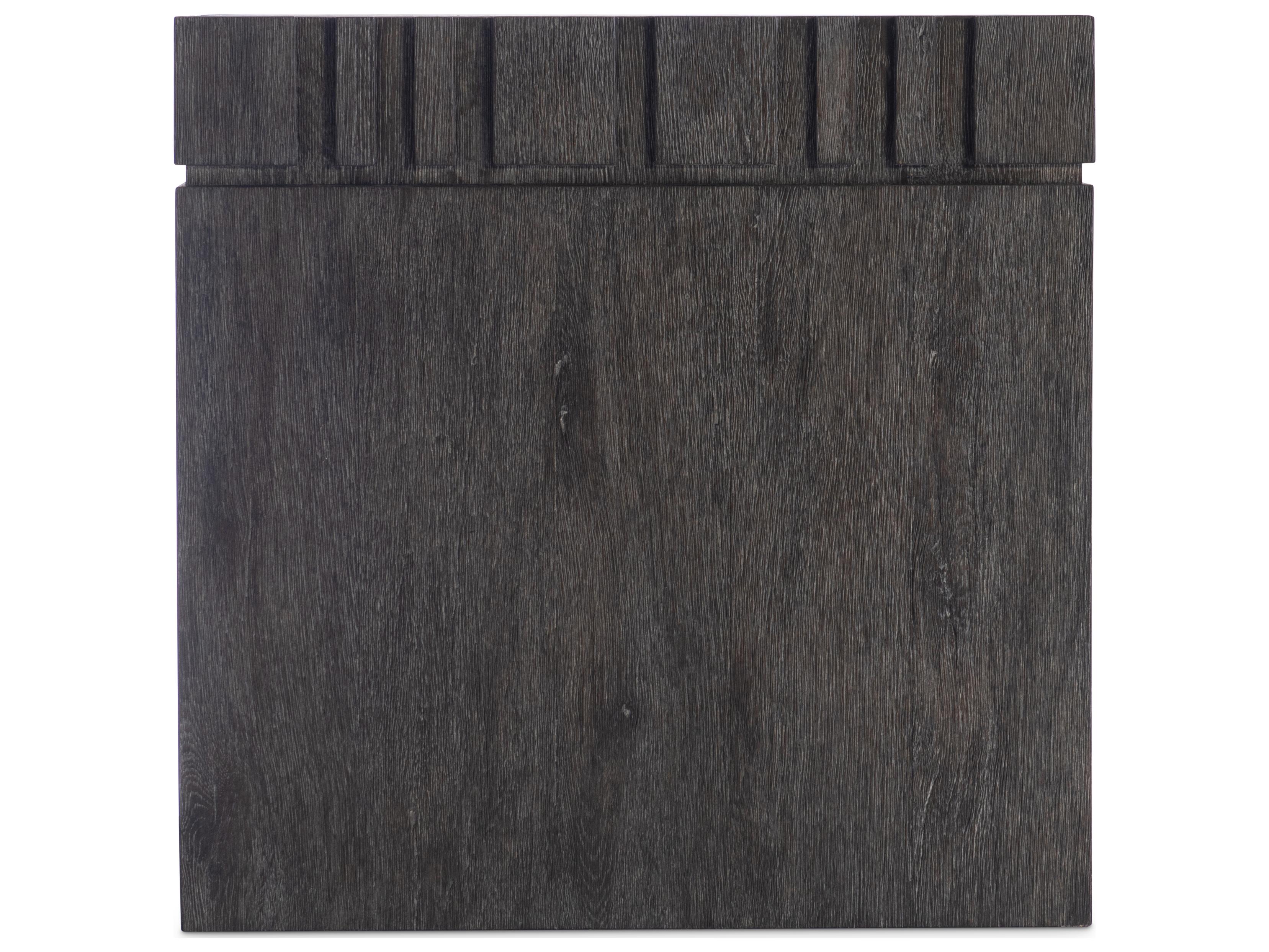 Bernhardt Cowley Square Wood Dark Brown End Table