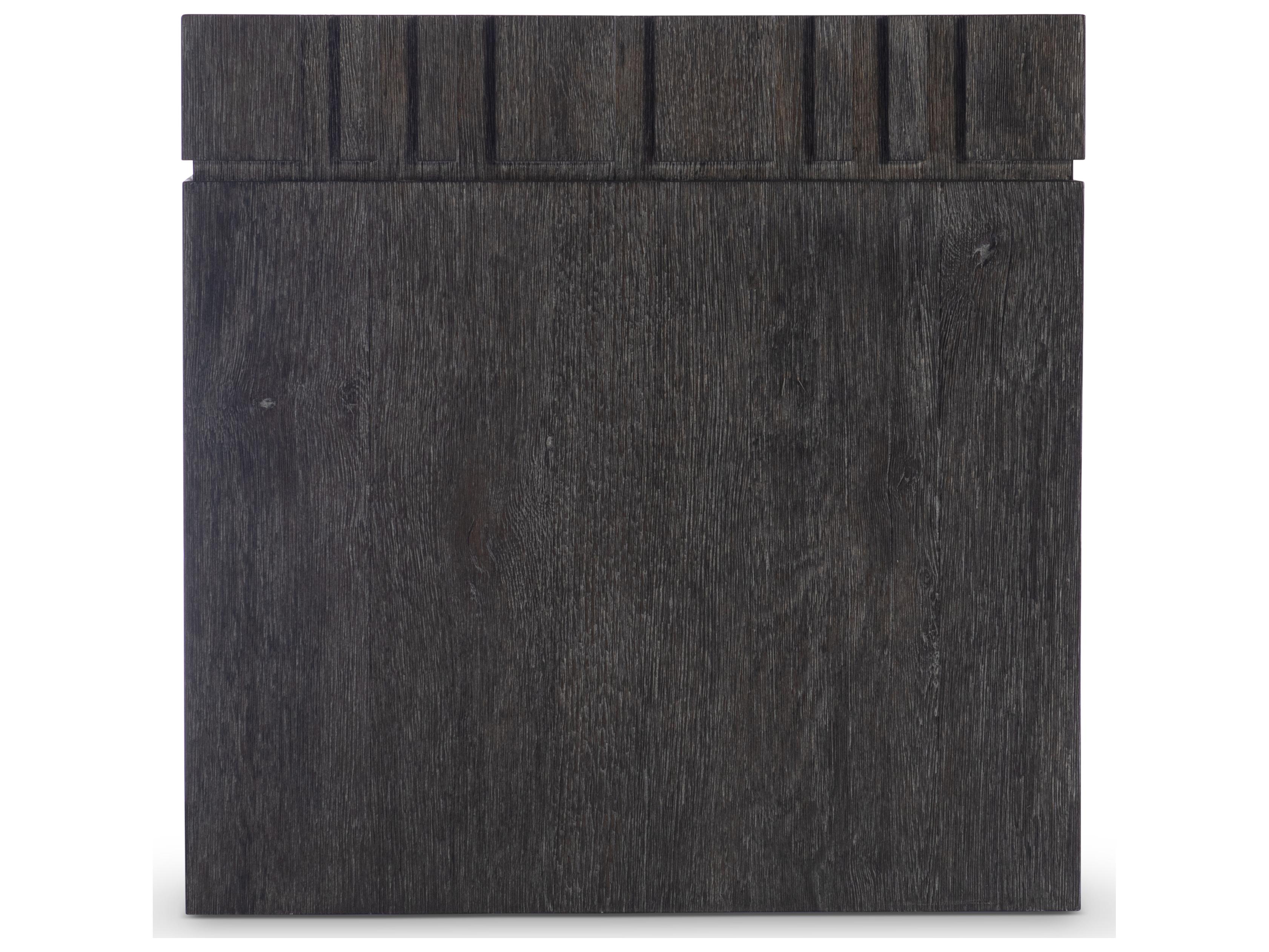Bernhardt Cowley Square Wood Dark Brown End Table