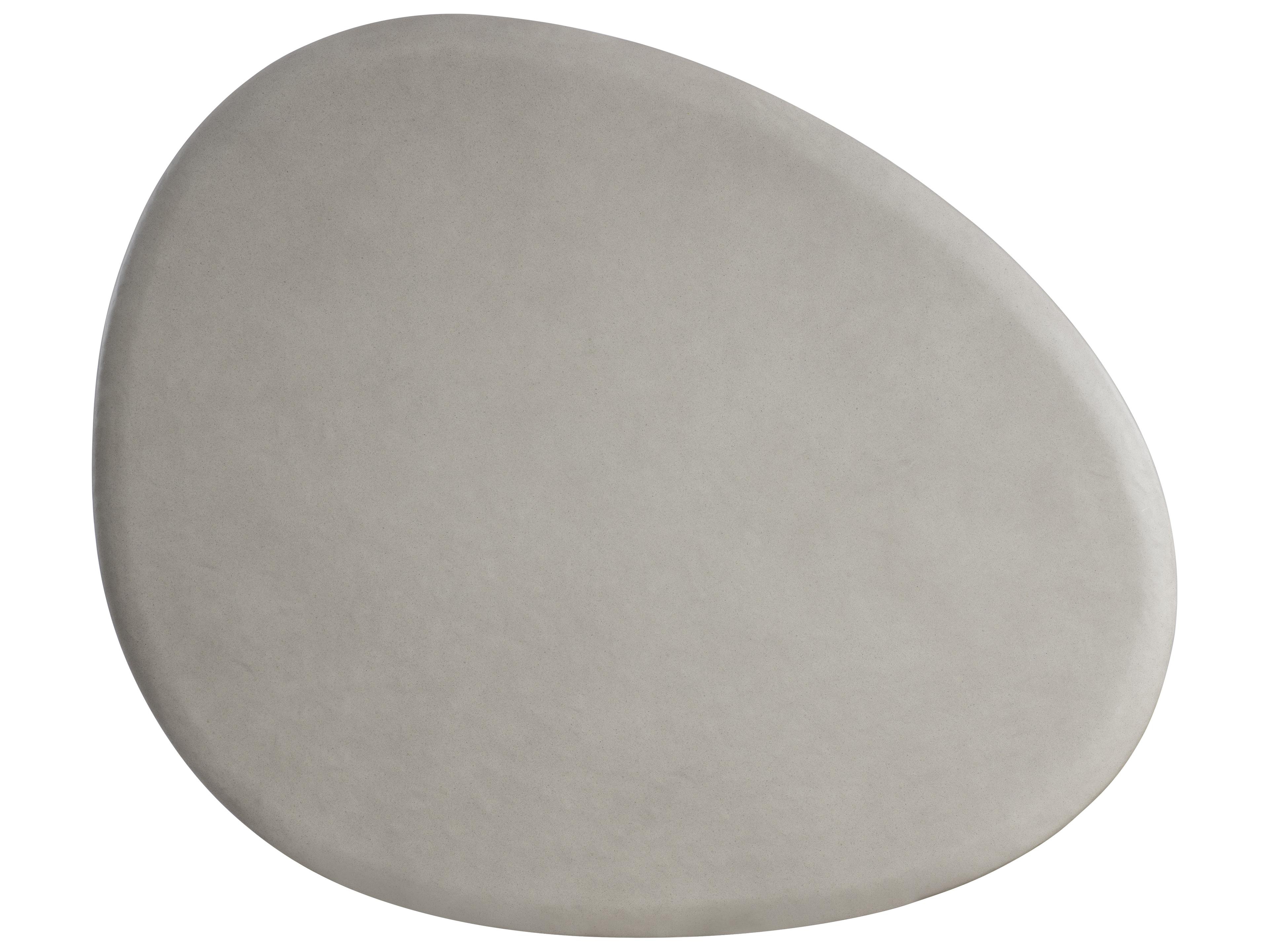 Bernhardt Decliff Concrete Beige Coffee Table