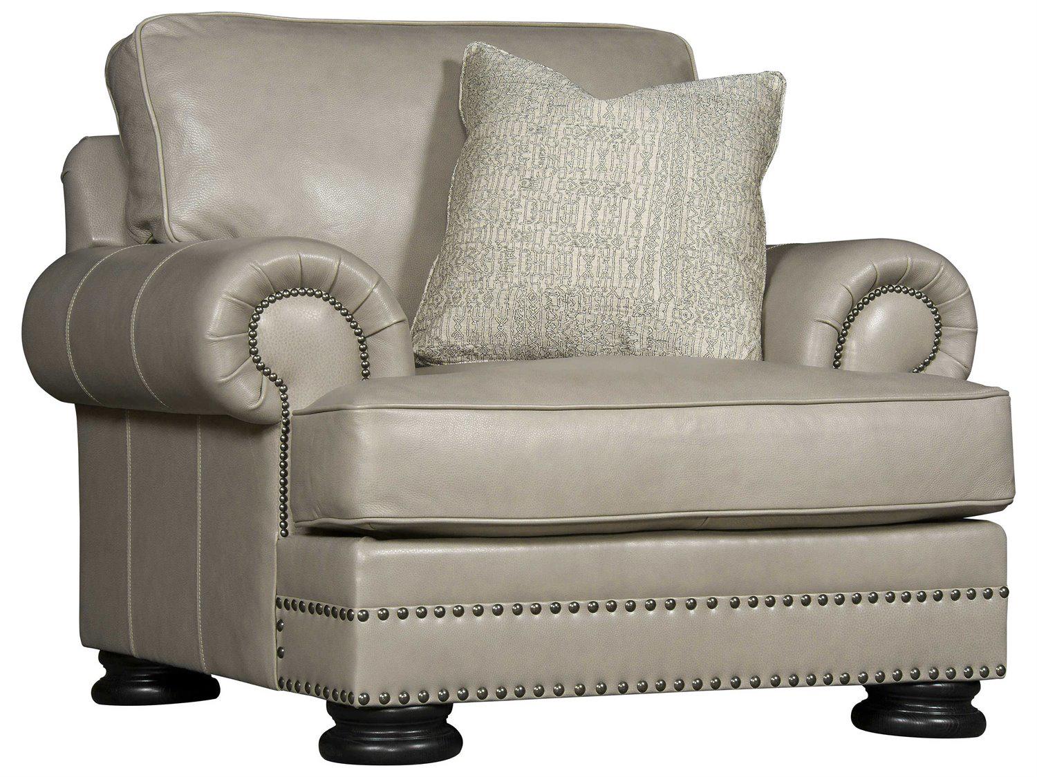 Bernhardt Foster Leather Accent Chair