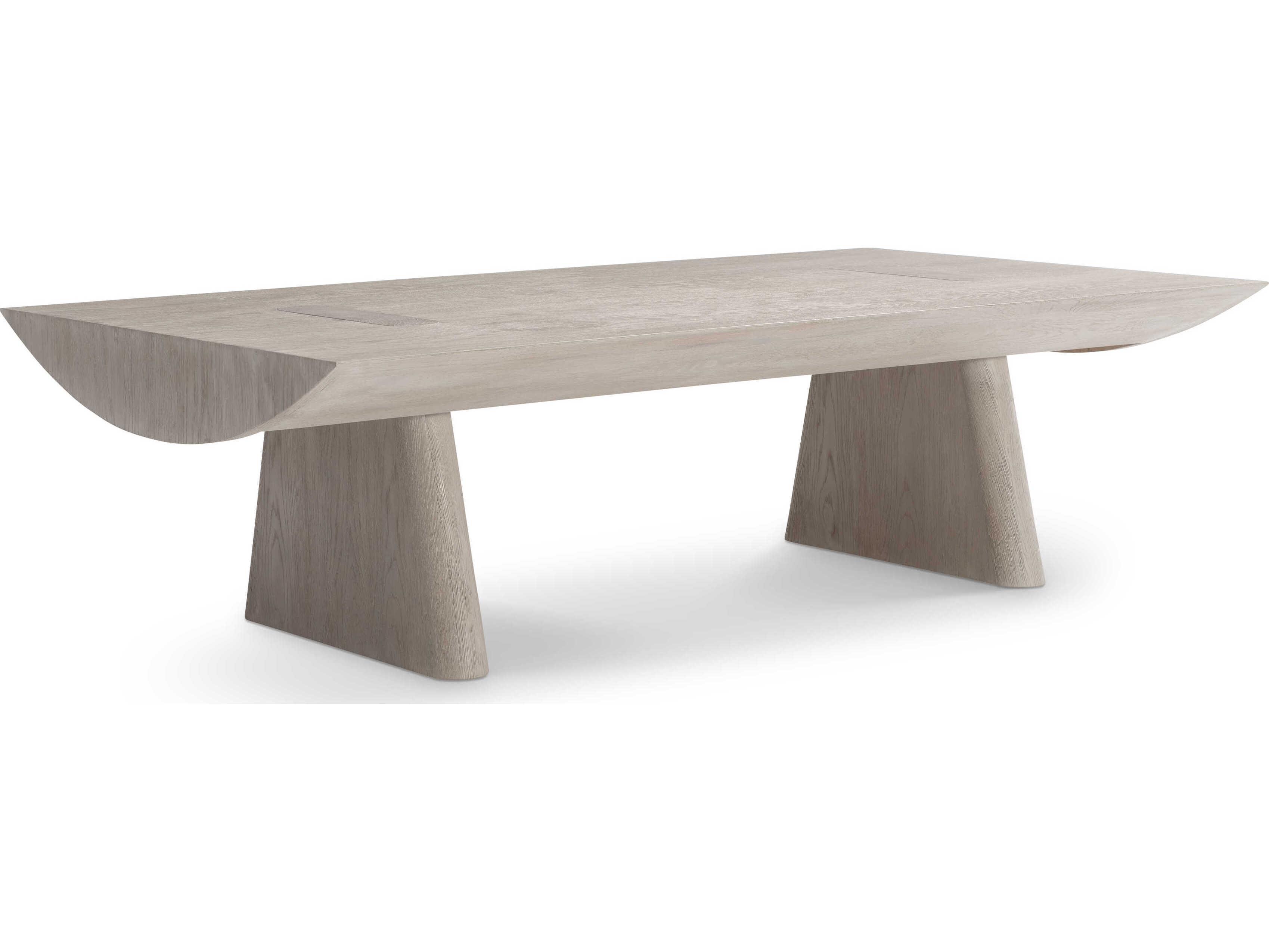 Bernhardt Norden Rectangular Wood Brown Coffee Table