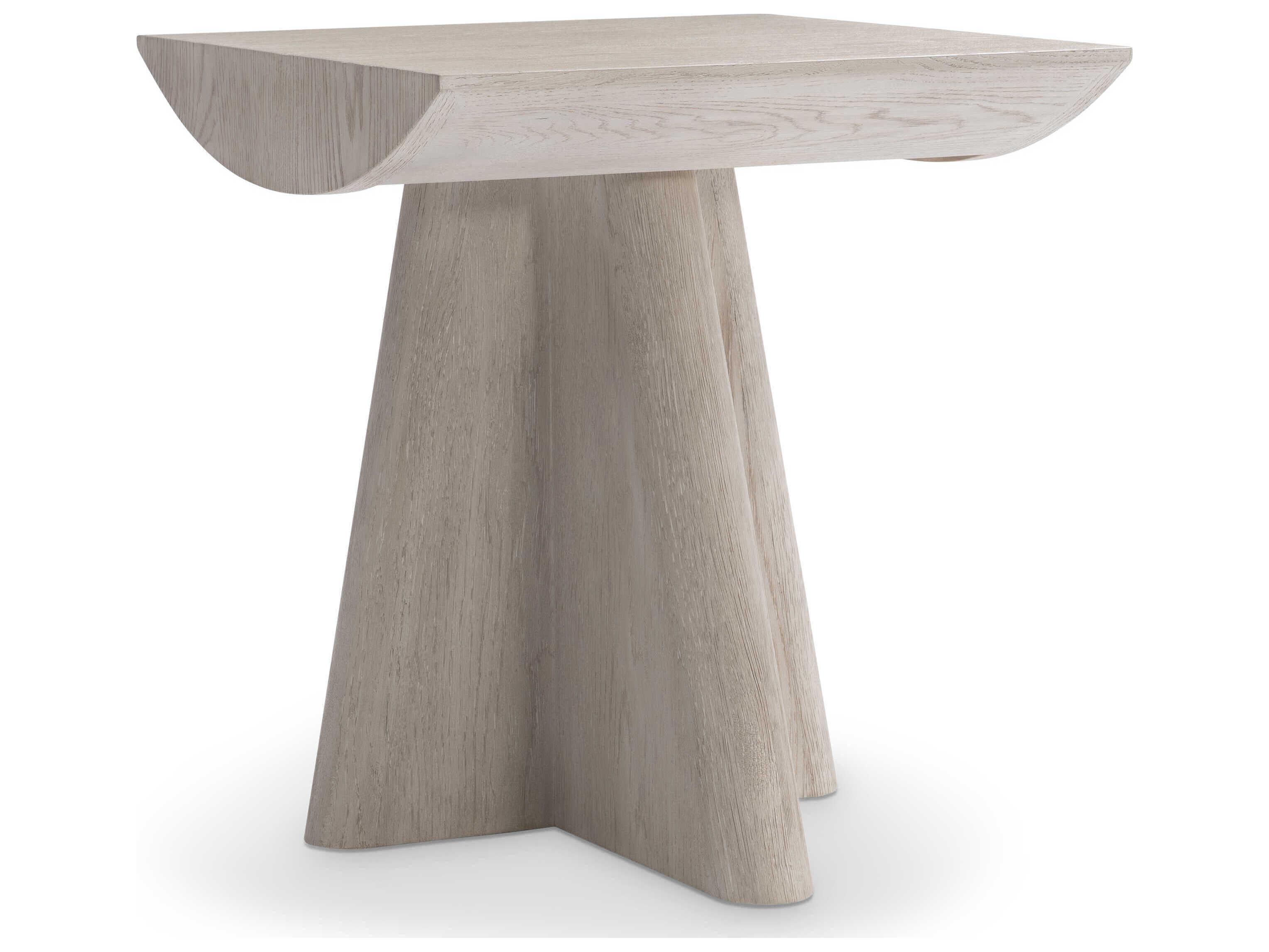 Bernhardt Norden Square Wood Brown End Table