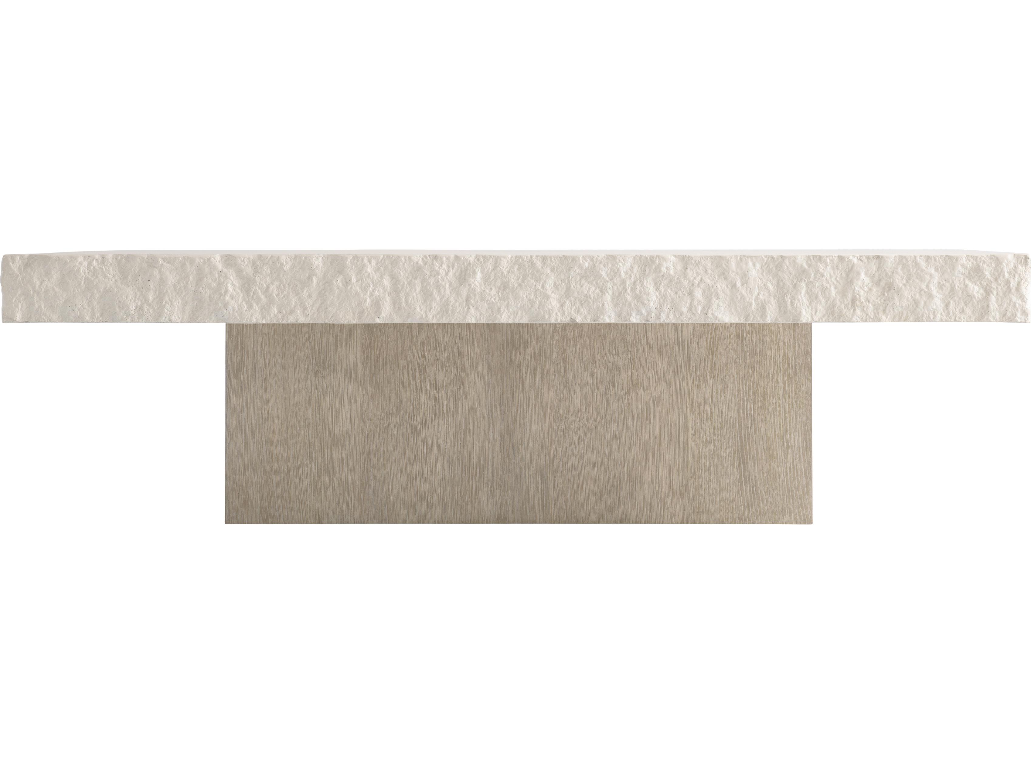 Bernhardt Beauclair Rectangular Concrete Coffee Table