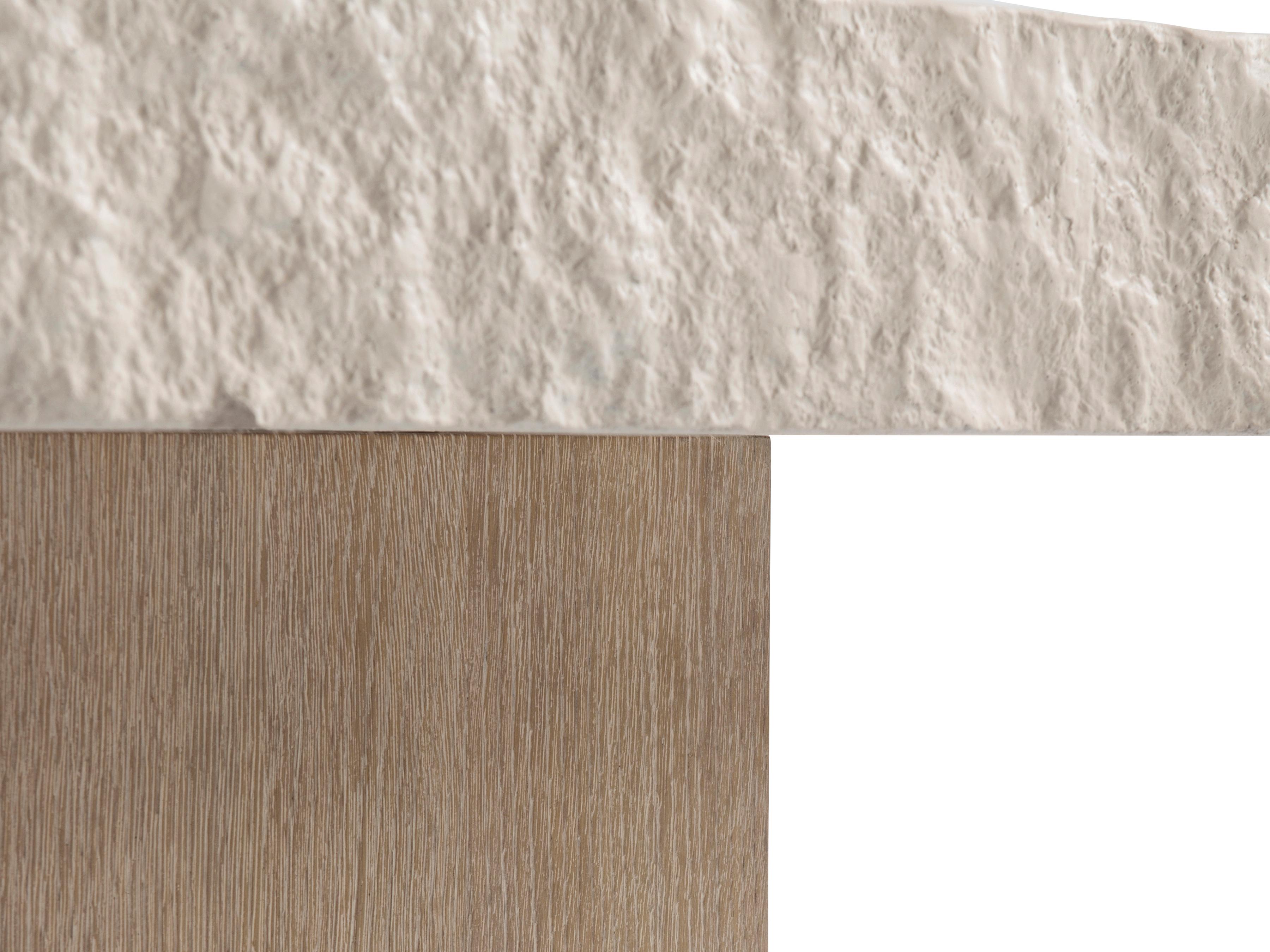 Bernhardt Beauclair Rectangular Concrete Coffee Table