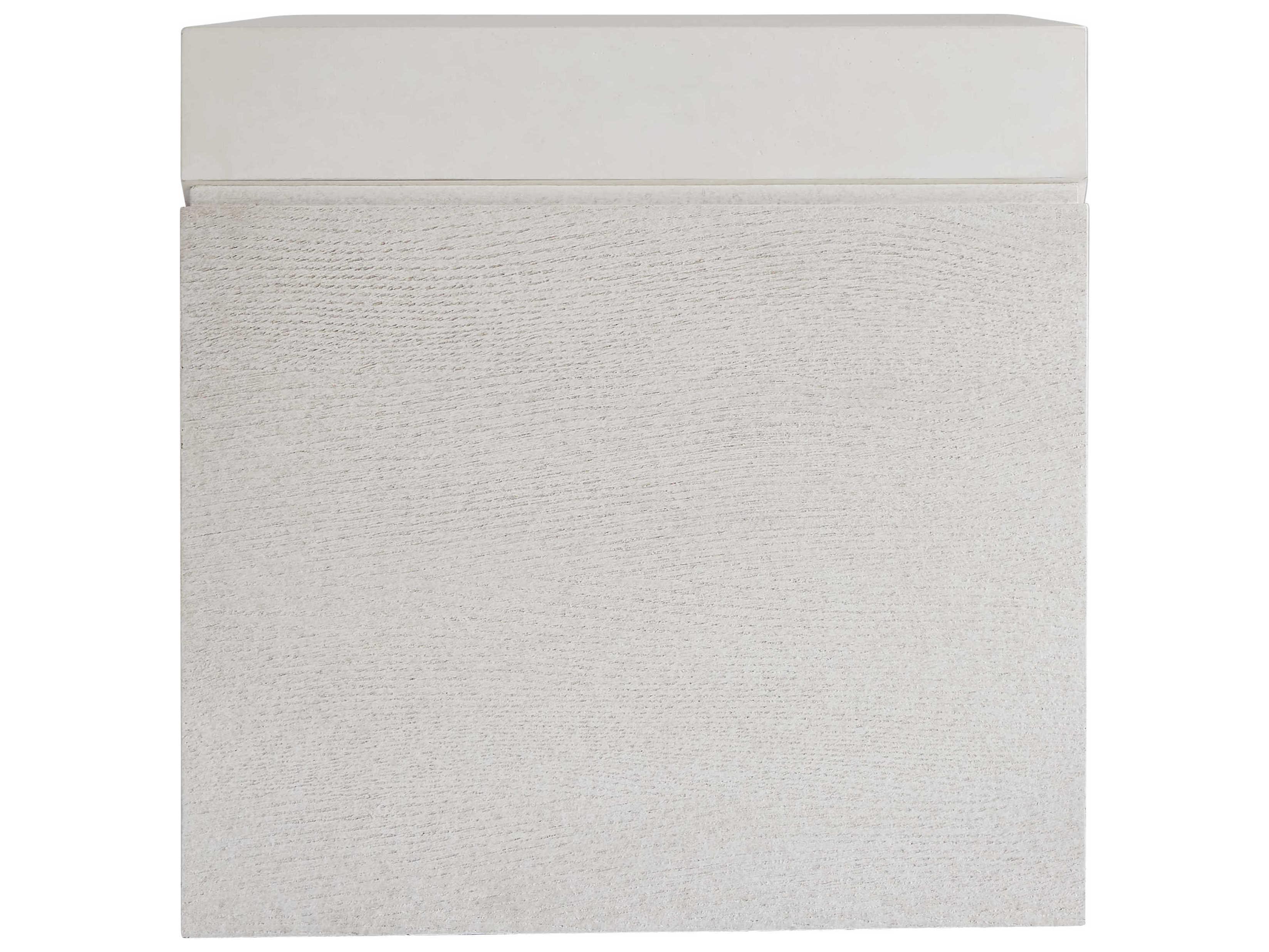 Bernhardt Ellison Square Adobe Faux Stone End Table