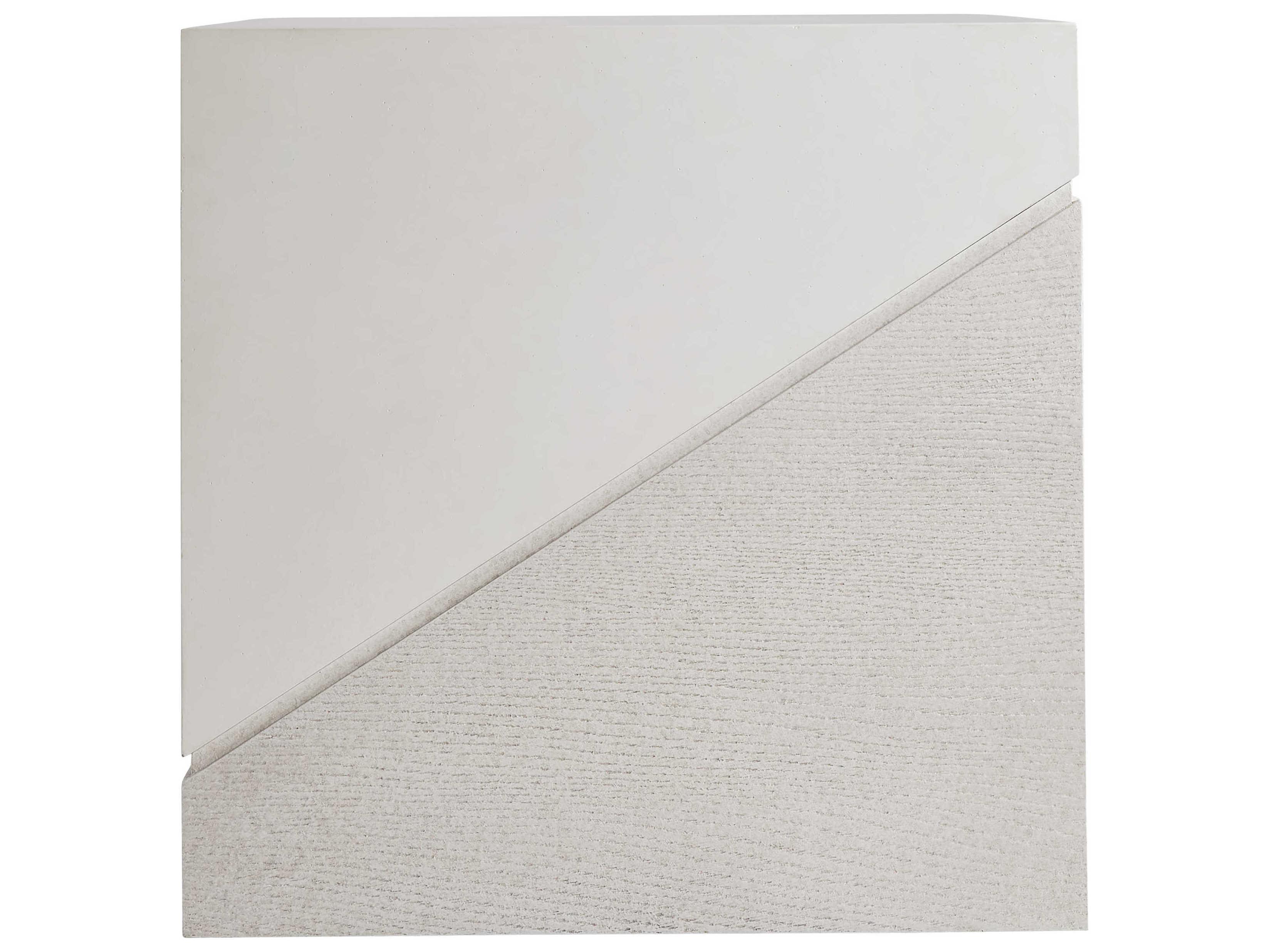 Bernhardt Ellison Square Adobe Faux Stone End Table