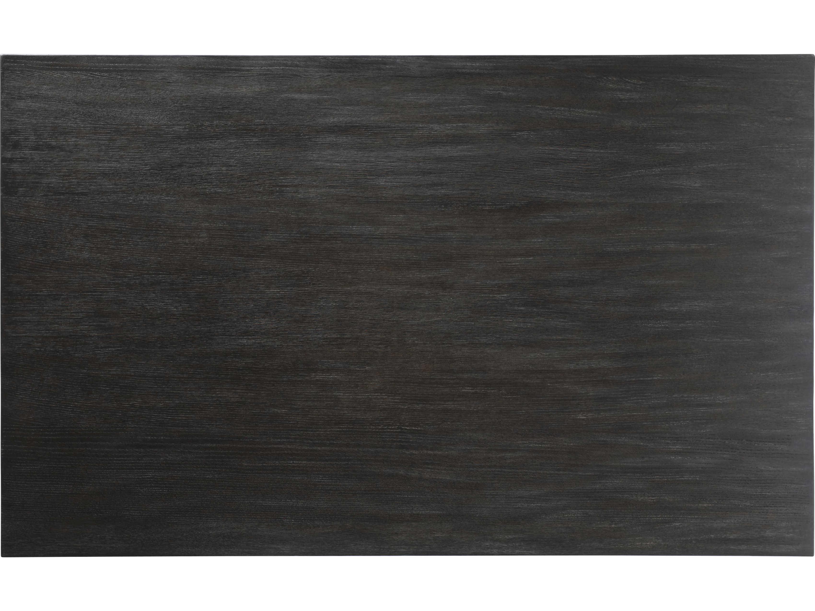 Bernhardt Micah Rectangular Wood Black Truffle Cocktail Table