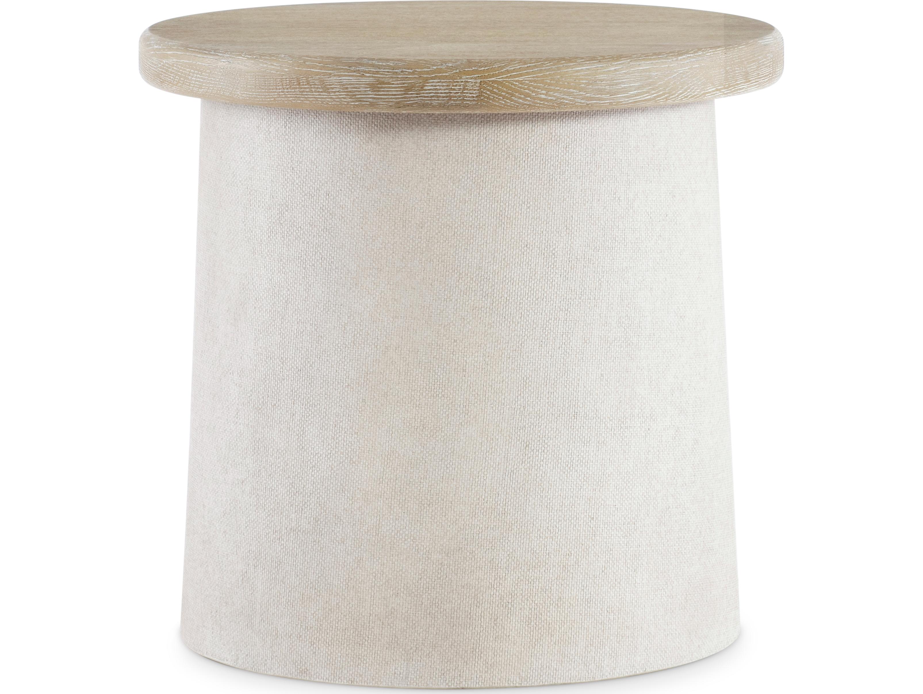 Bernhardt Easley Round Resin End Table
