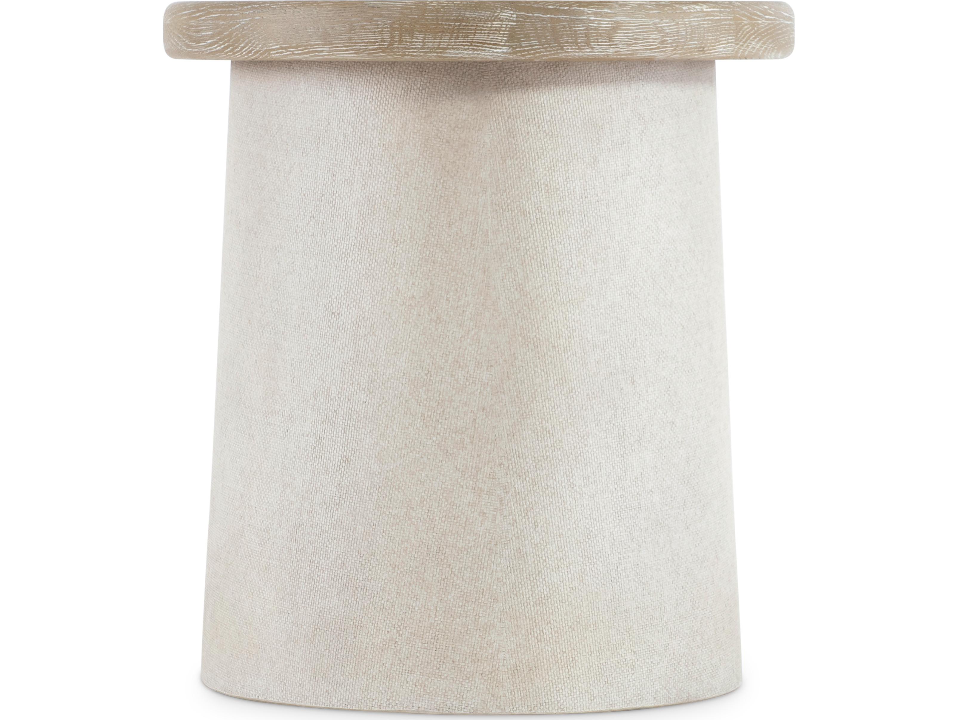 Bernhardt Easley Round Resin End Table