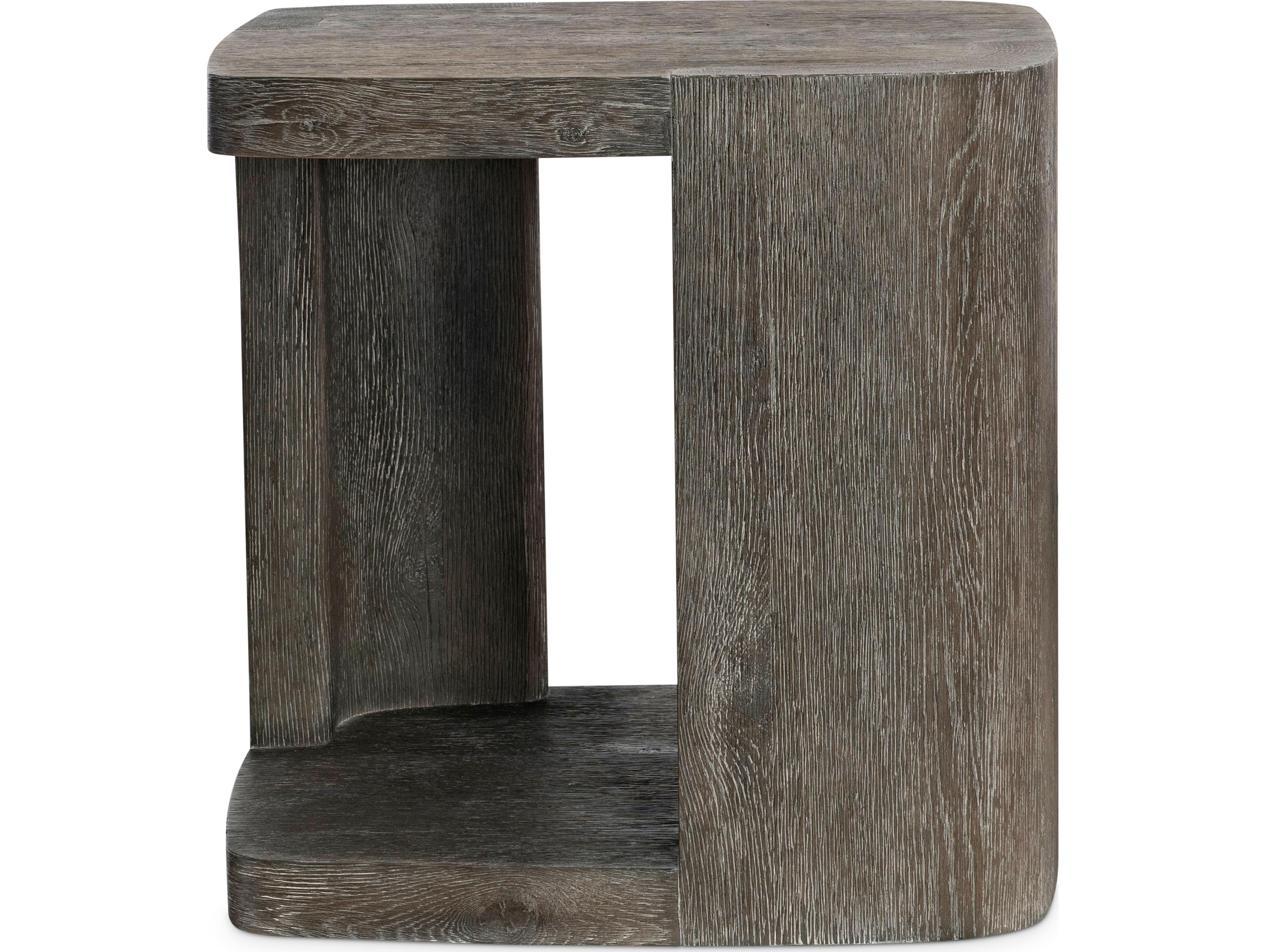 Bernhardt Boyle Round Wood End Table