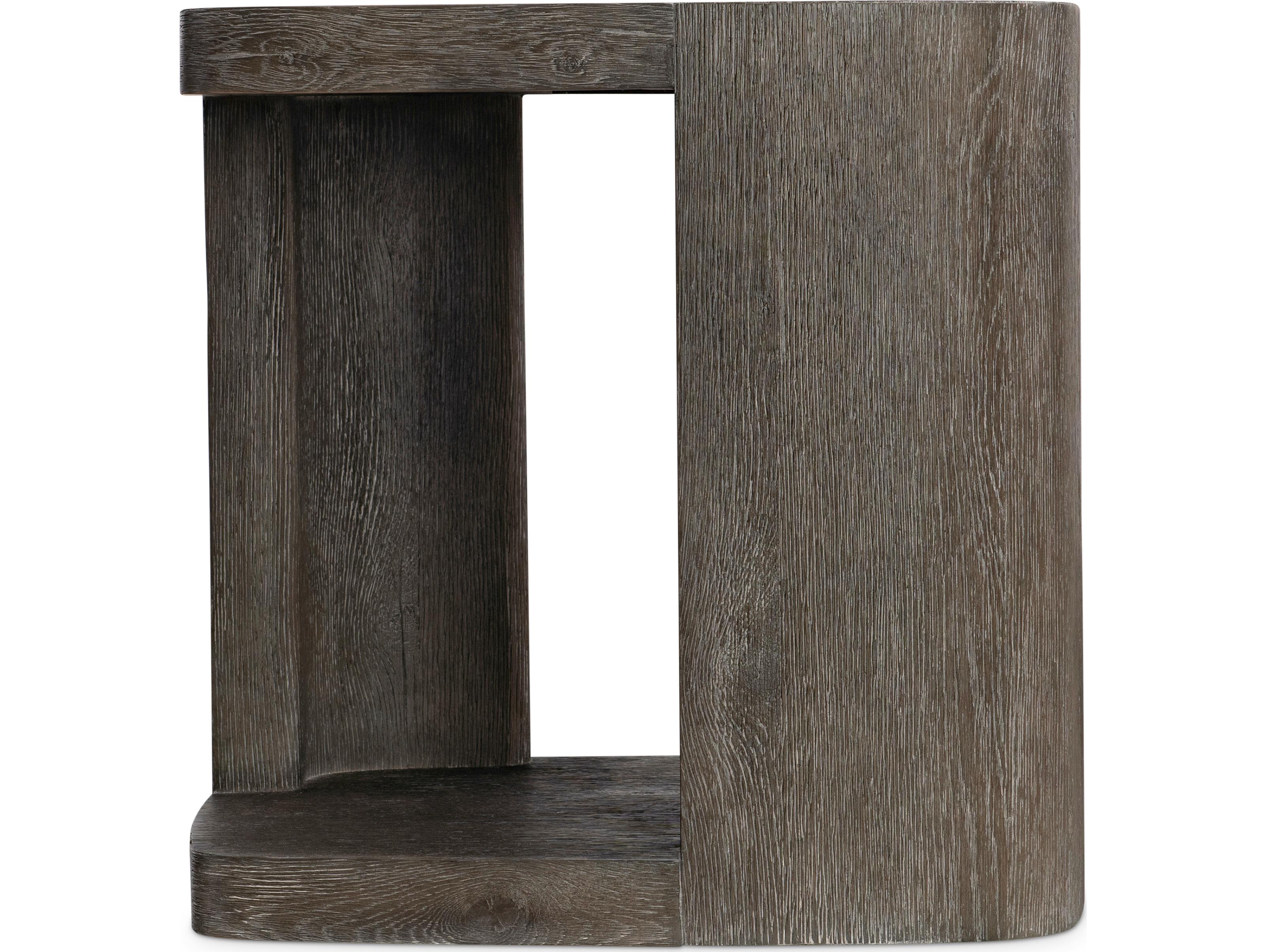 Bernhardt Boyle Round Wood End Table