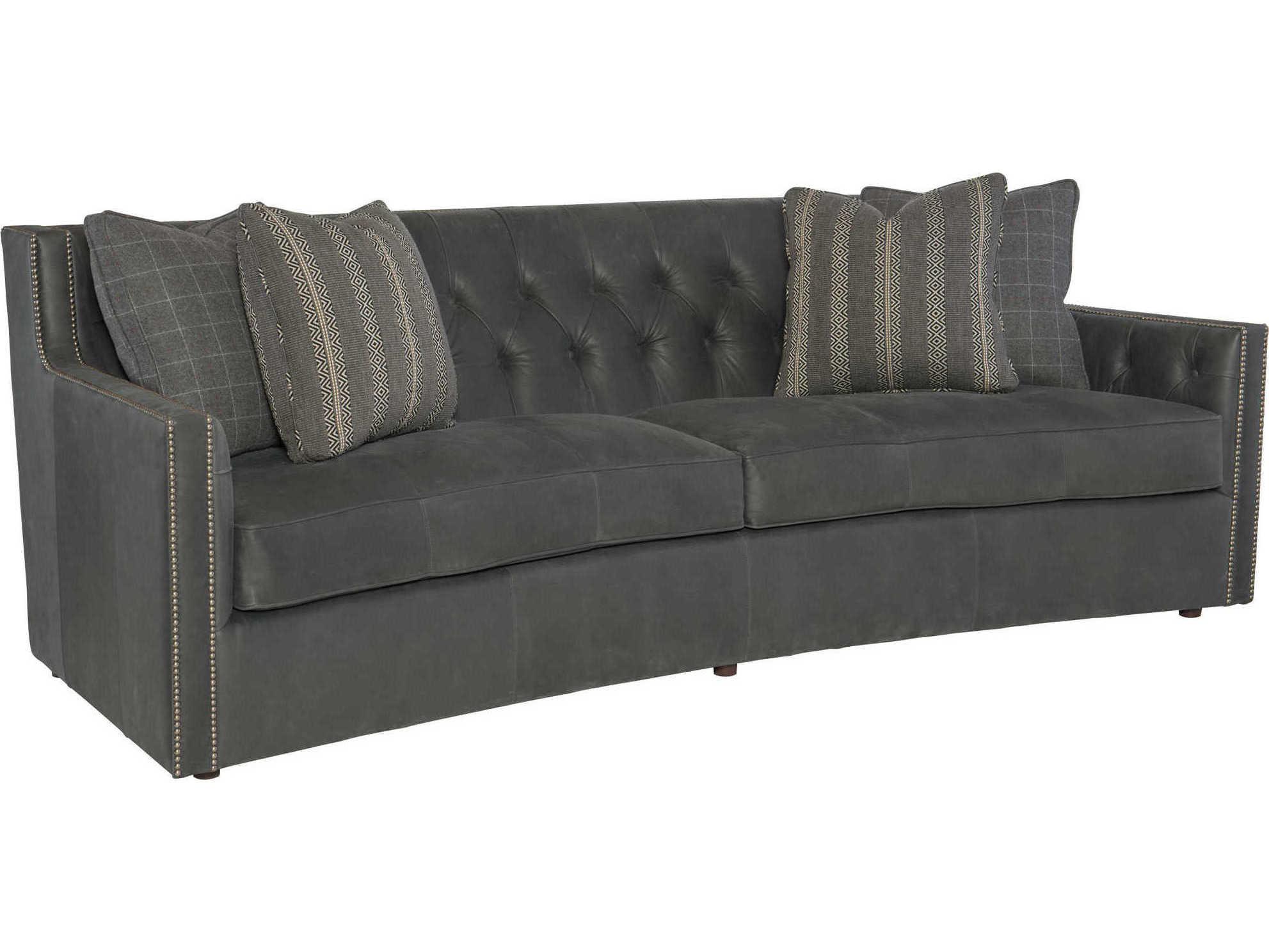 Bernhardt Candace Leather Sofa