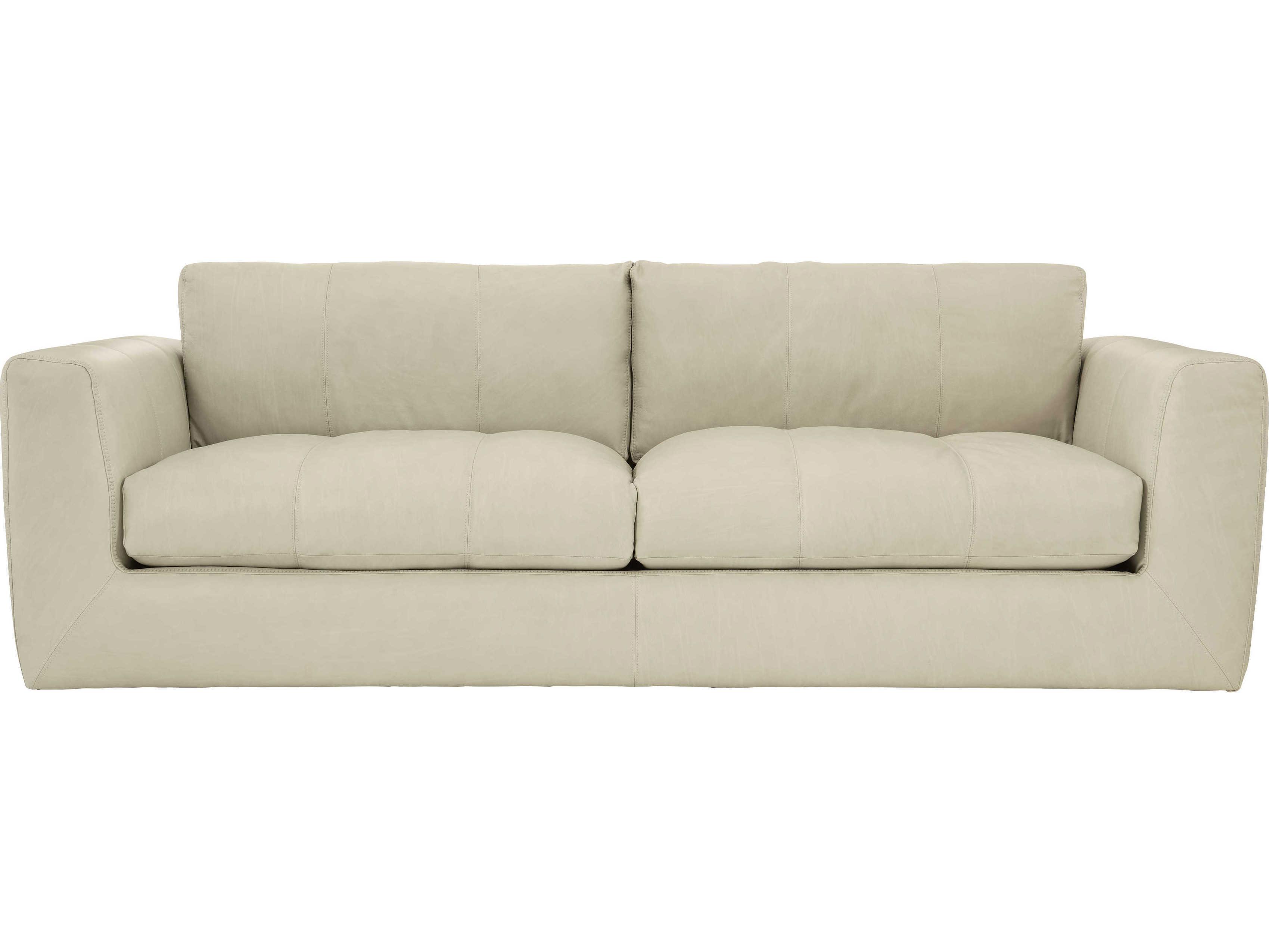 Bernhardt Remi Leather Sofa