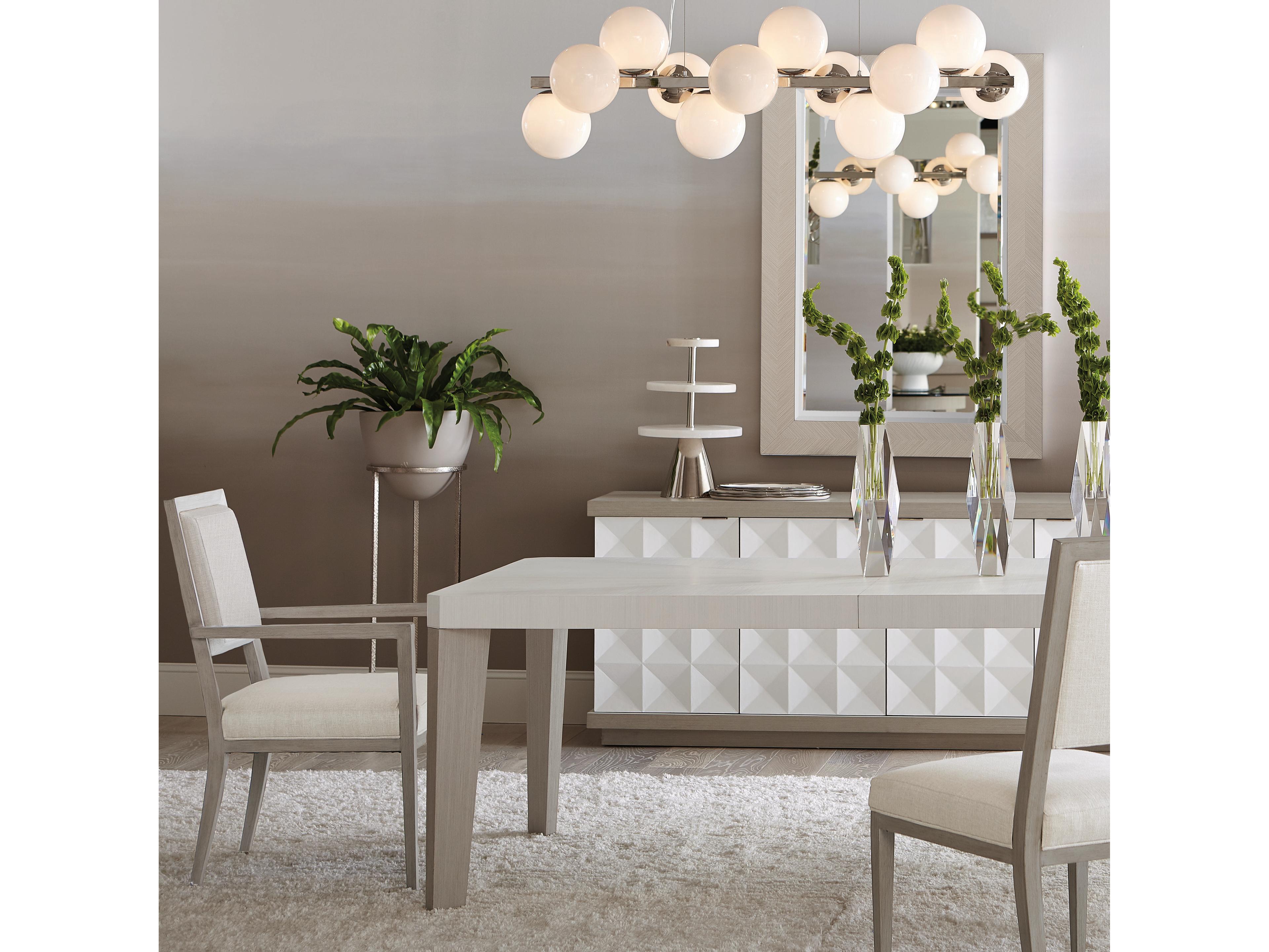 Bernhardt Axiom Poplar Wood Dining Room Set