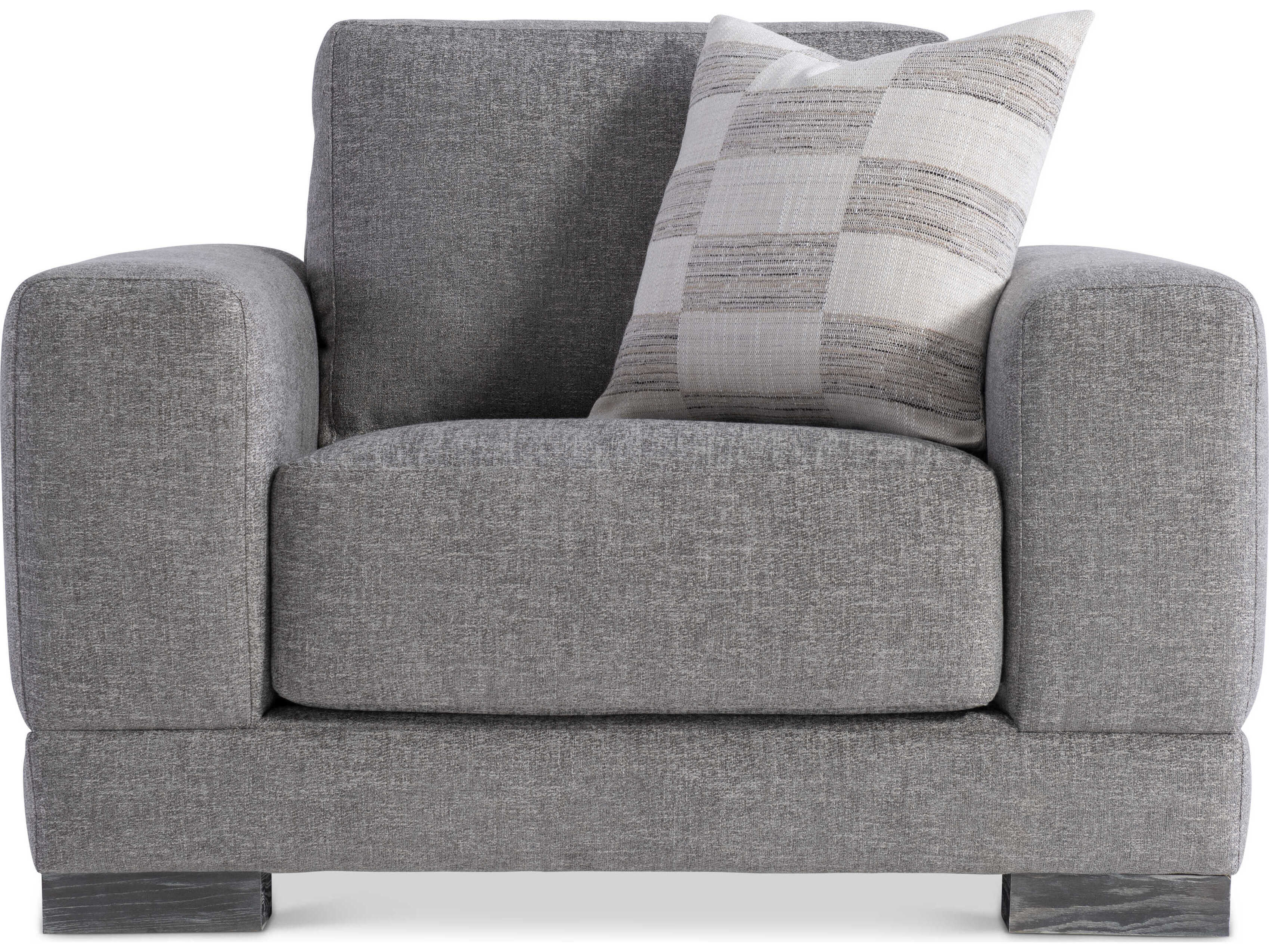 Bernhardt Lars Gray Accent Chair