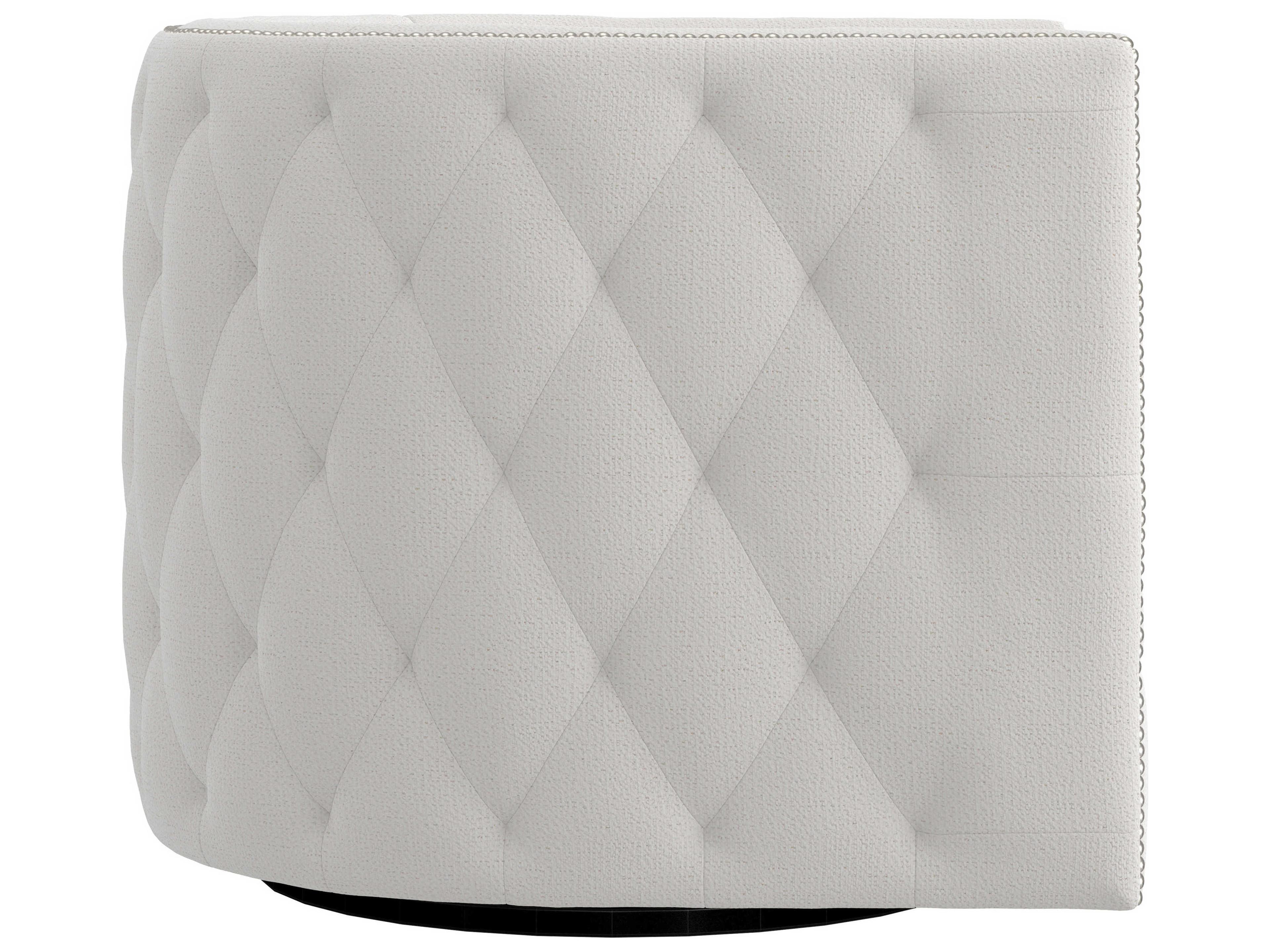 Bernhardt Palazzo Swivel Fabric Accent Chair