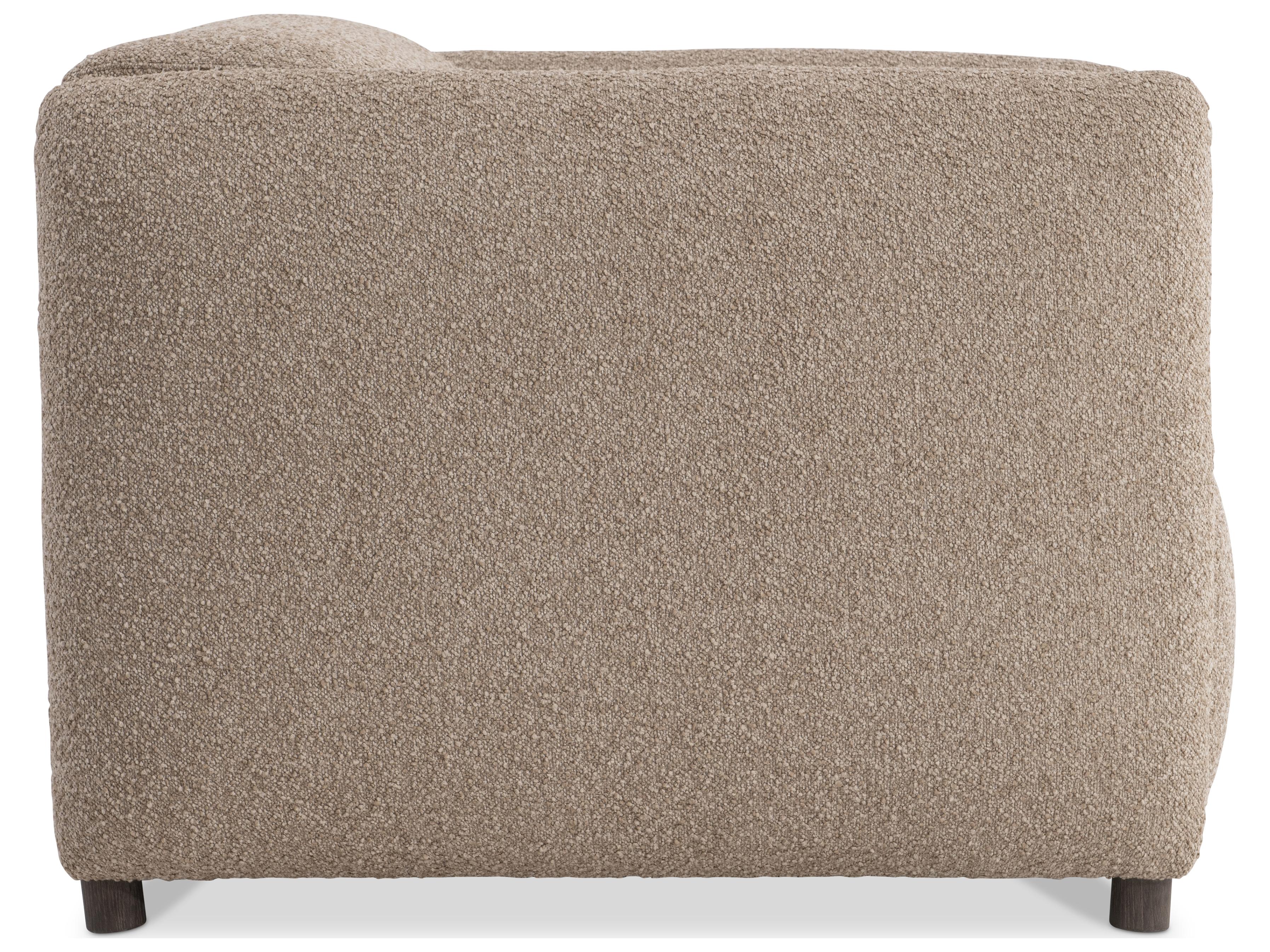 Bernhardt Luc Brown Upholstered Recliner