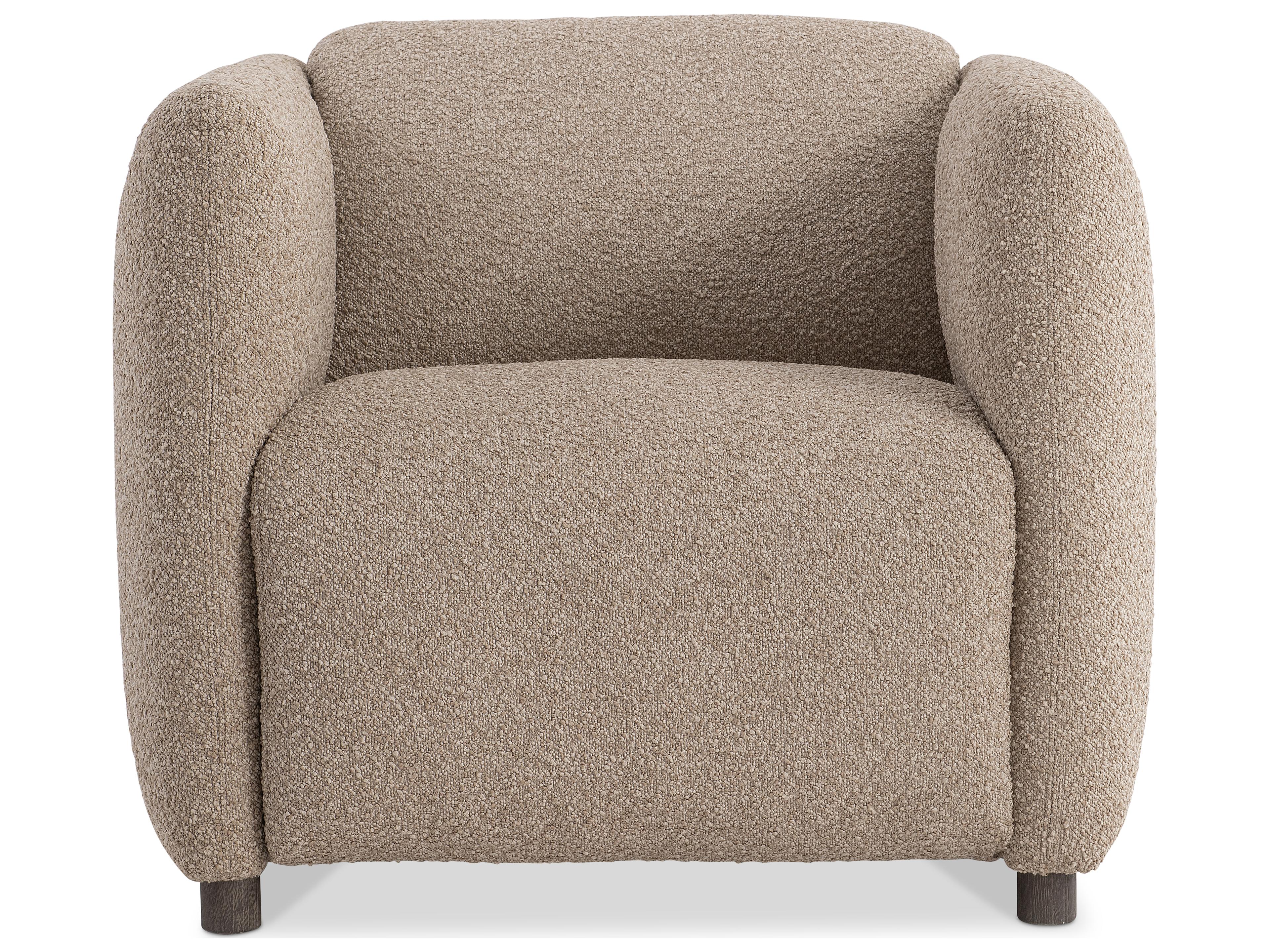 Bernhardt Luc Brown Upholstered Recliner