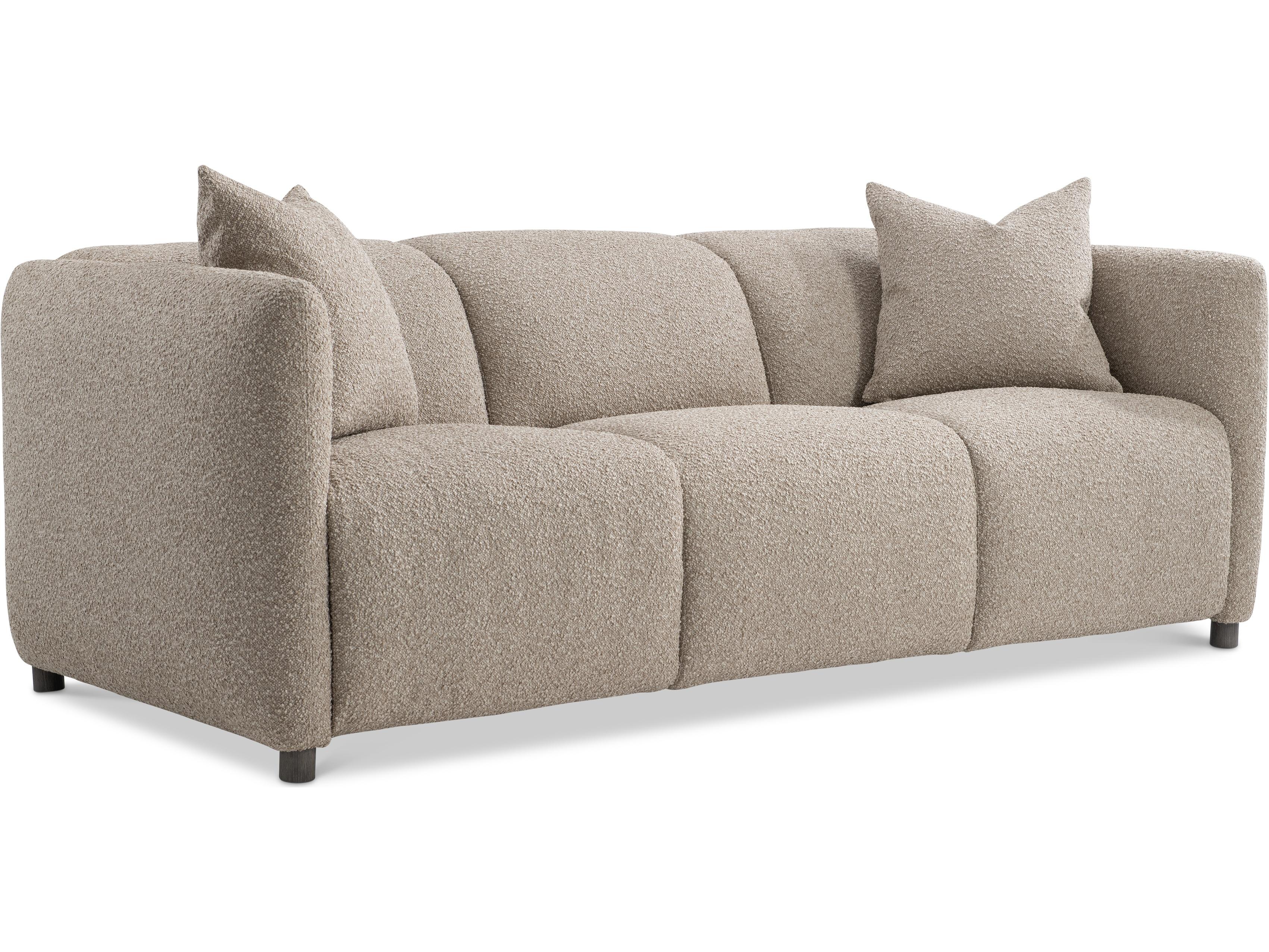 Bernhardt Luc Brown Upholstered Sofa