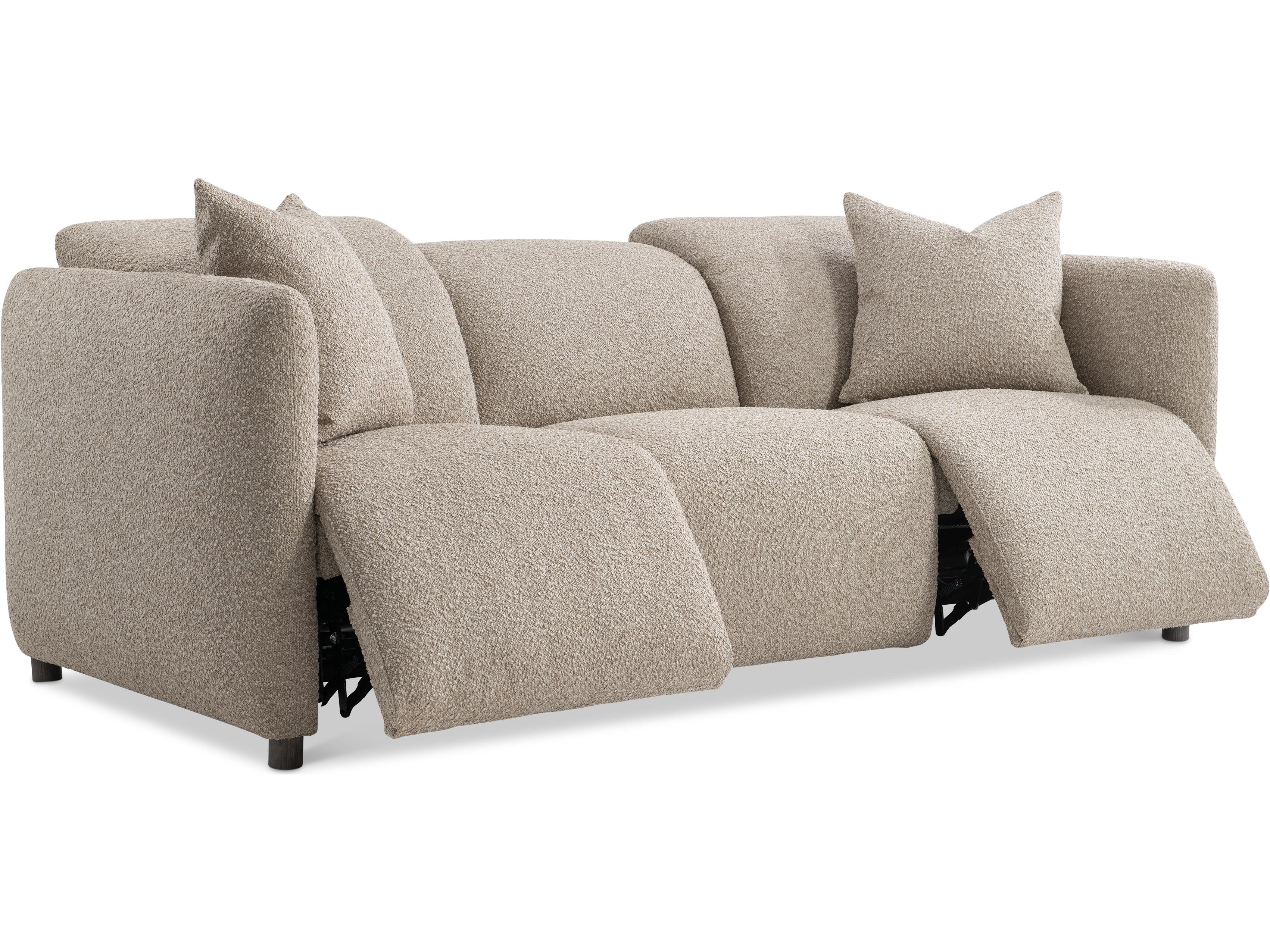 Bernhardt Luc Brown Upholstered Sofa
