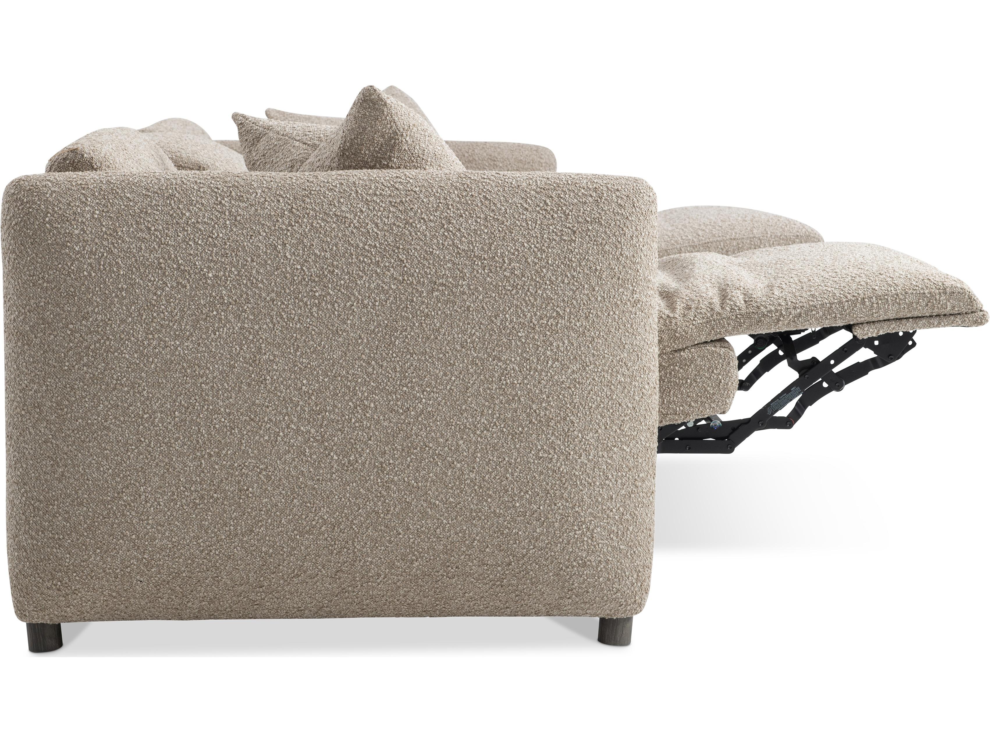 Bernhardt Luc Brown Upholstered Sofa