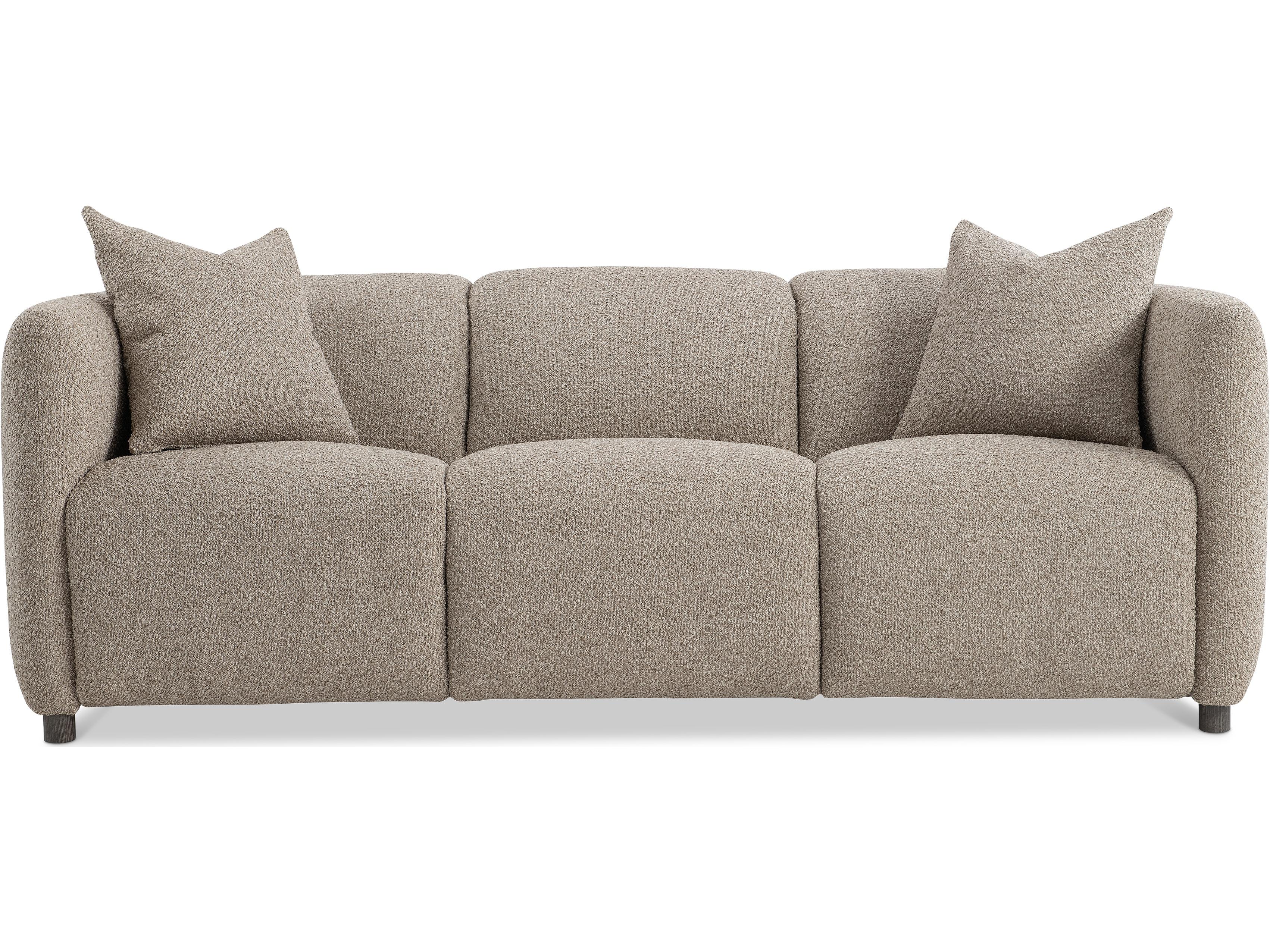 Bernhardt Luc Brown Upholstered Sofa
