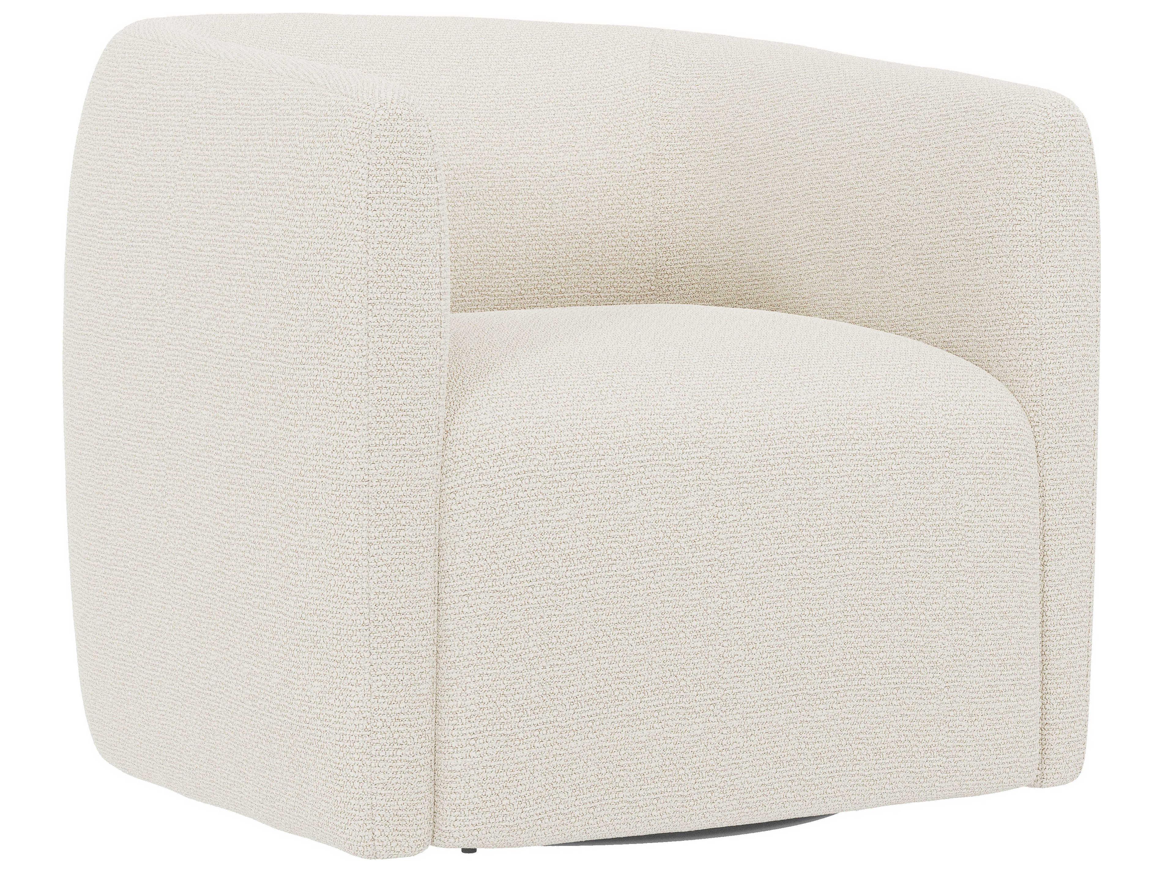 Bernhardt Aline Swivel Fabric Accent Chair