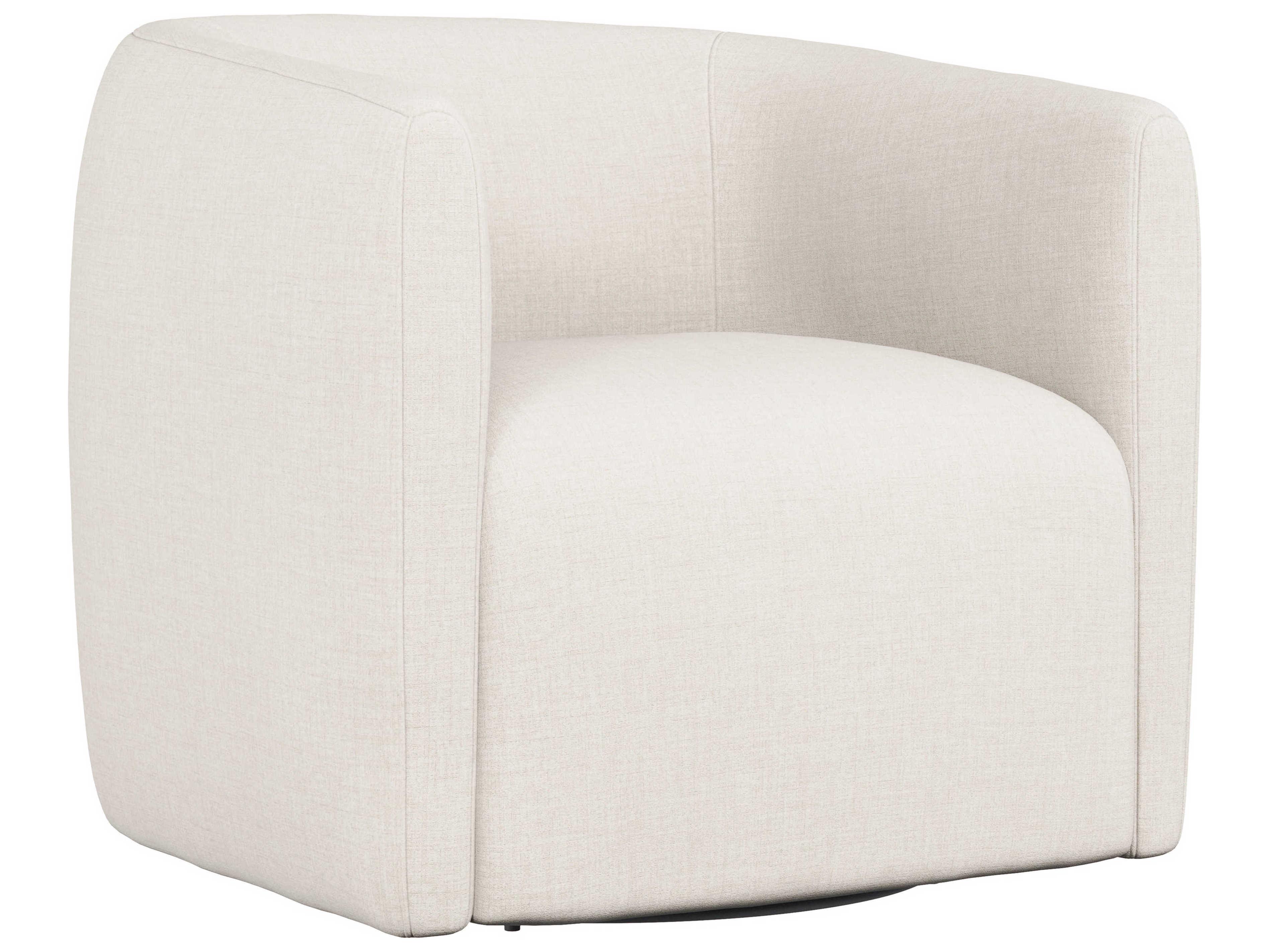 Bernhardt Aline Swivel Fabric Accent Chair