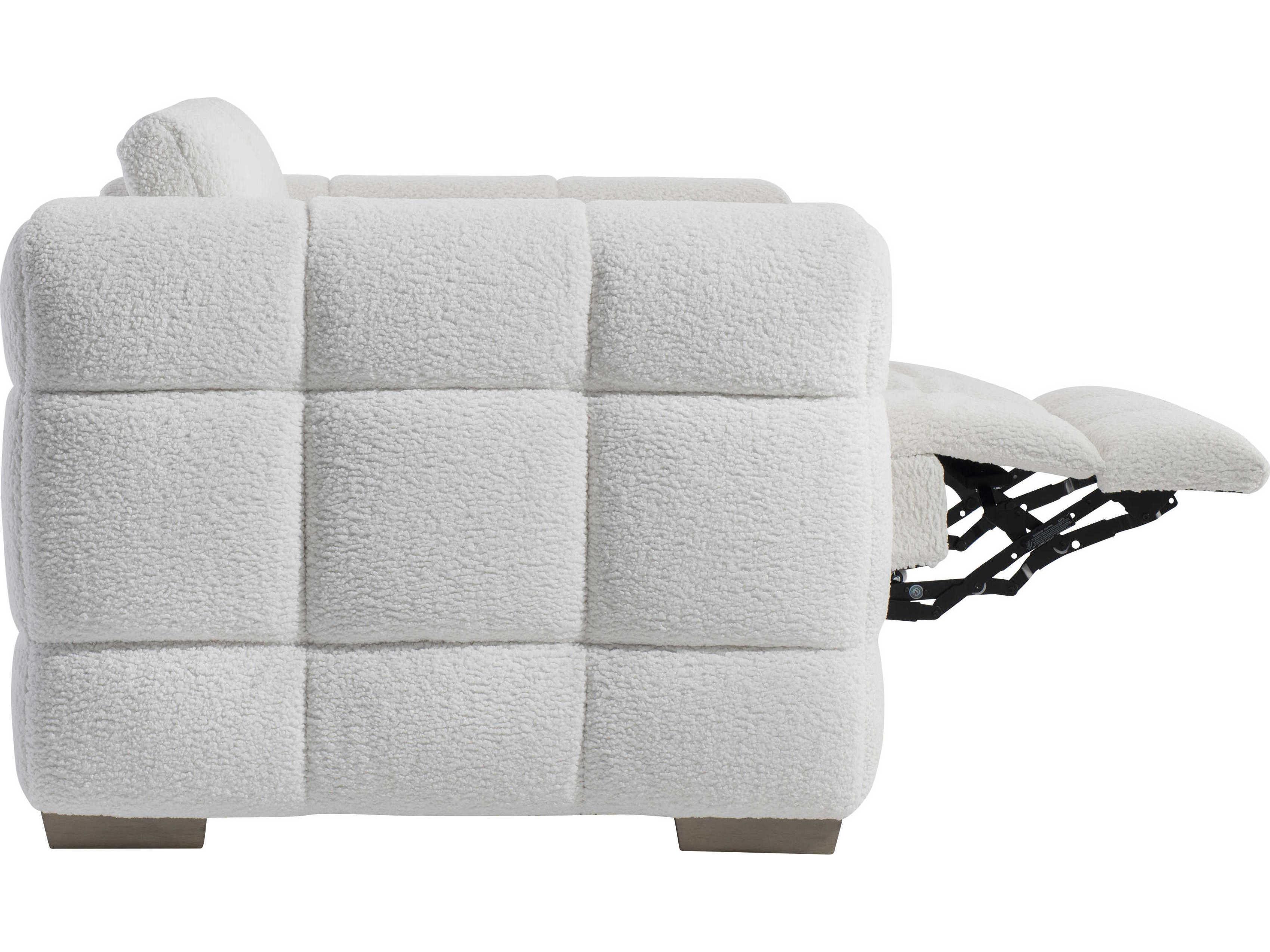 Bernhardt Solari Wheat Fabric Power Motion Recliner