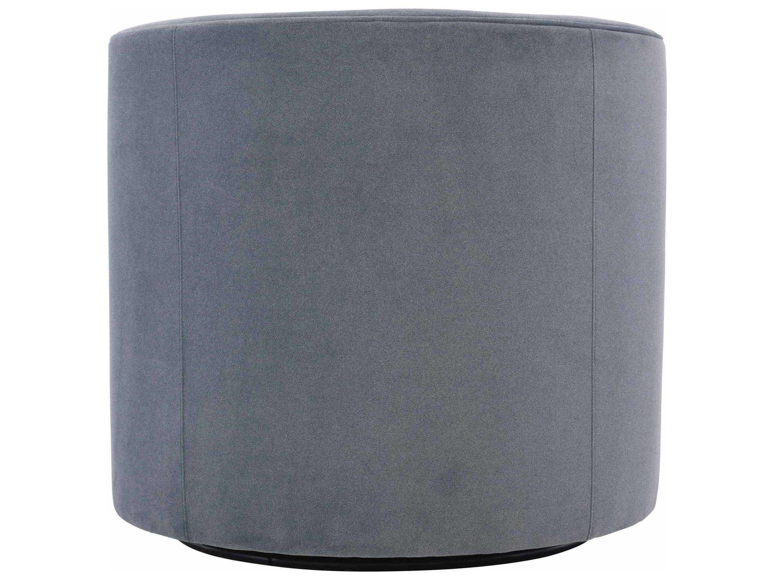 Bernhardt Fleur Swivel Fabric Accent Chair