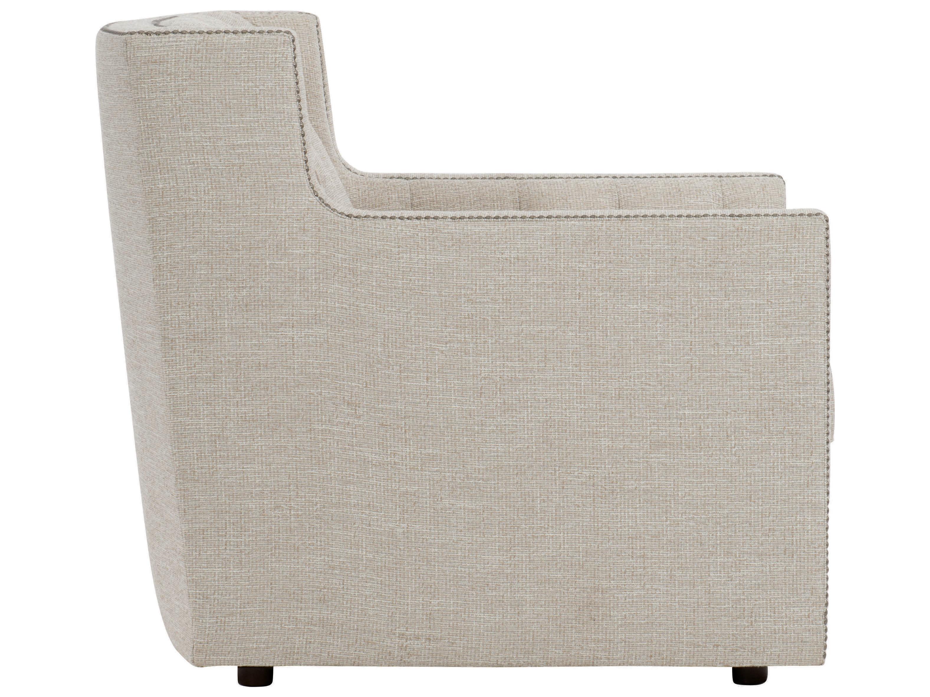 Bernhardt Candace Beige Fabric Accent Chair