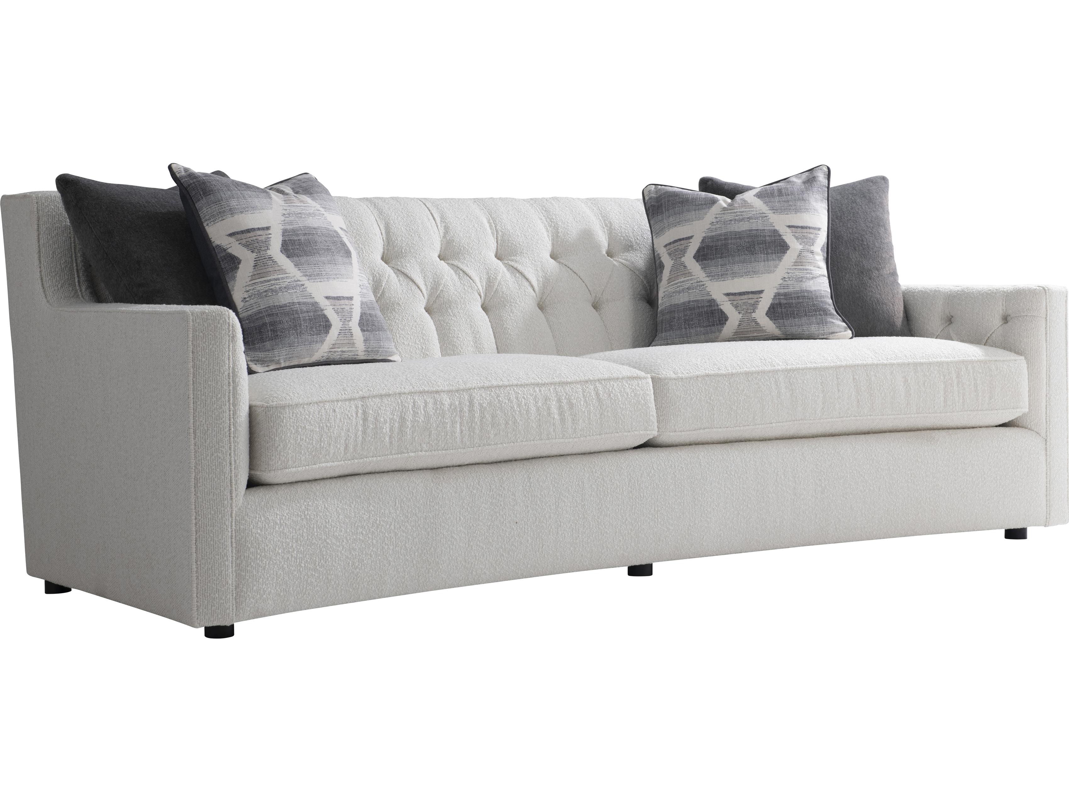 Bernhardt Candace Cream Upholstered Sofa