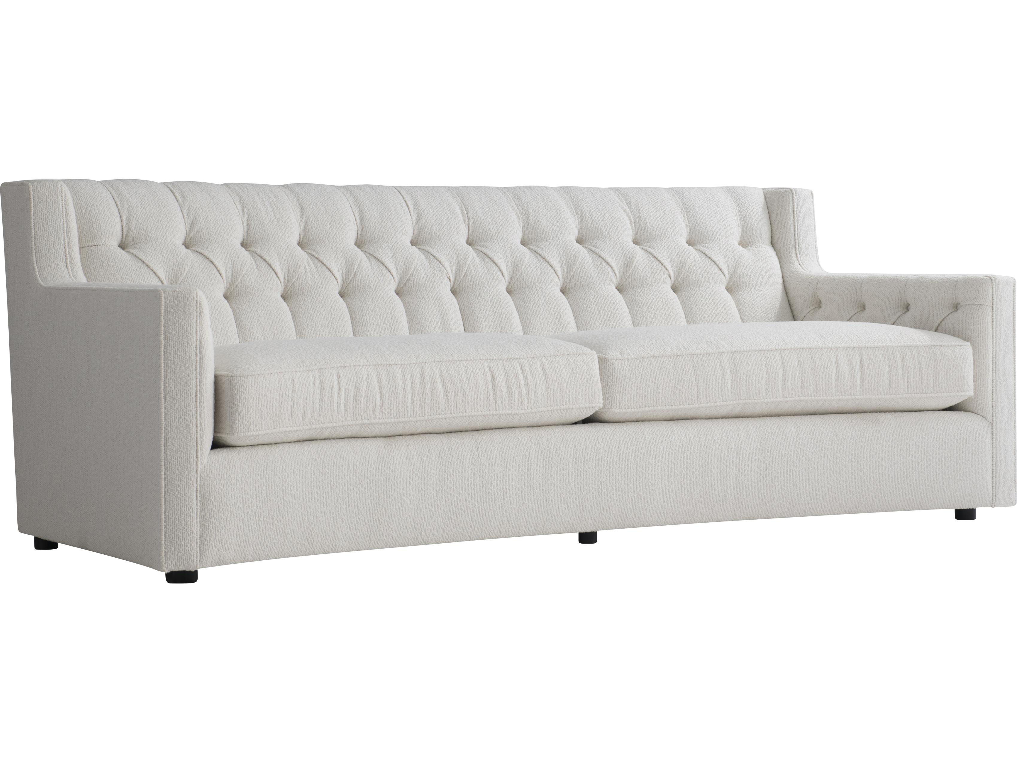 Bernhardt Candace Cream Upholstered Sofa