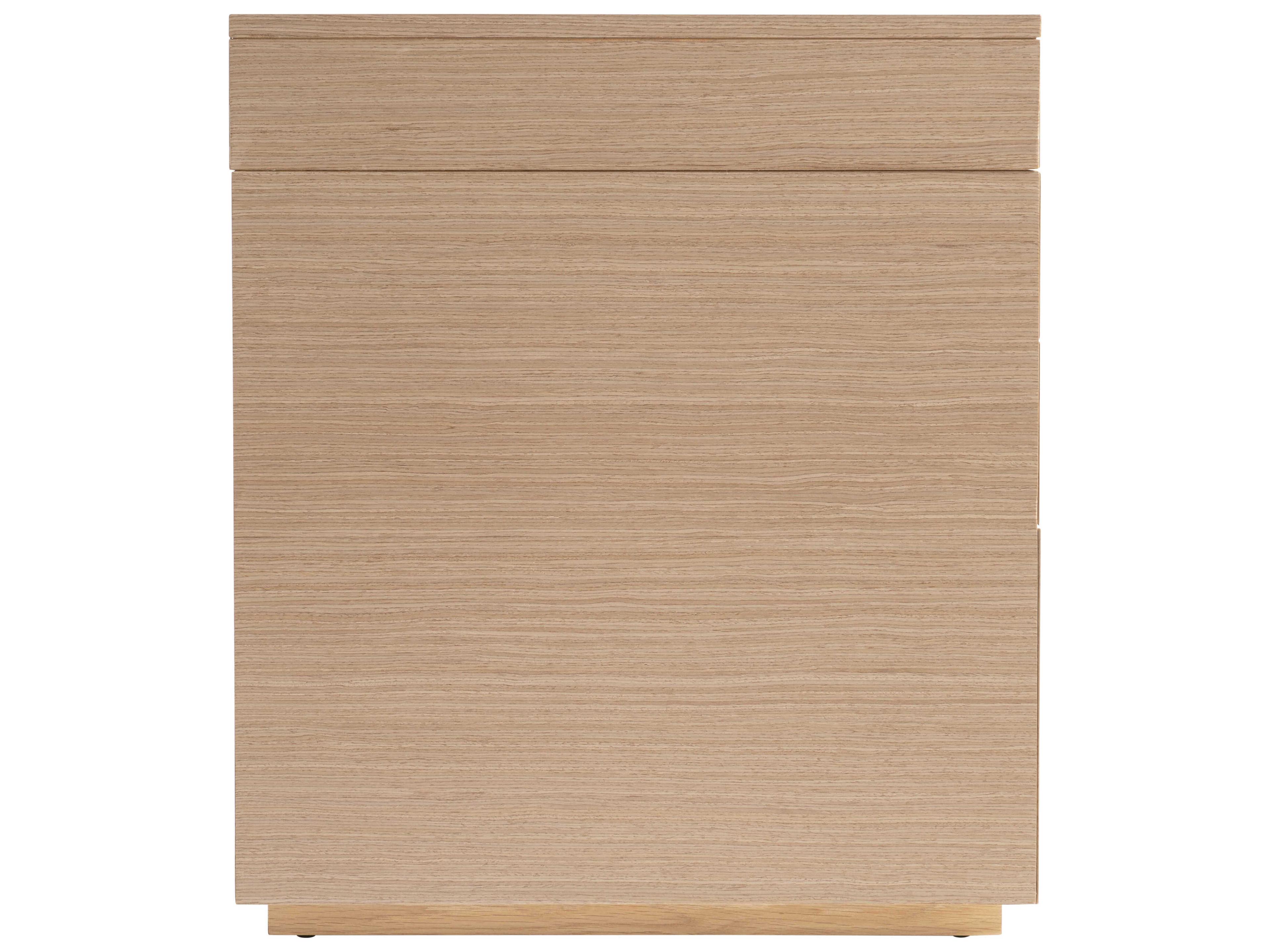 Bernhardt Modulum Sahara Polished Stainless Steel Brown Secretary Desk