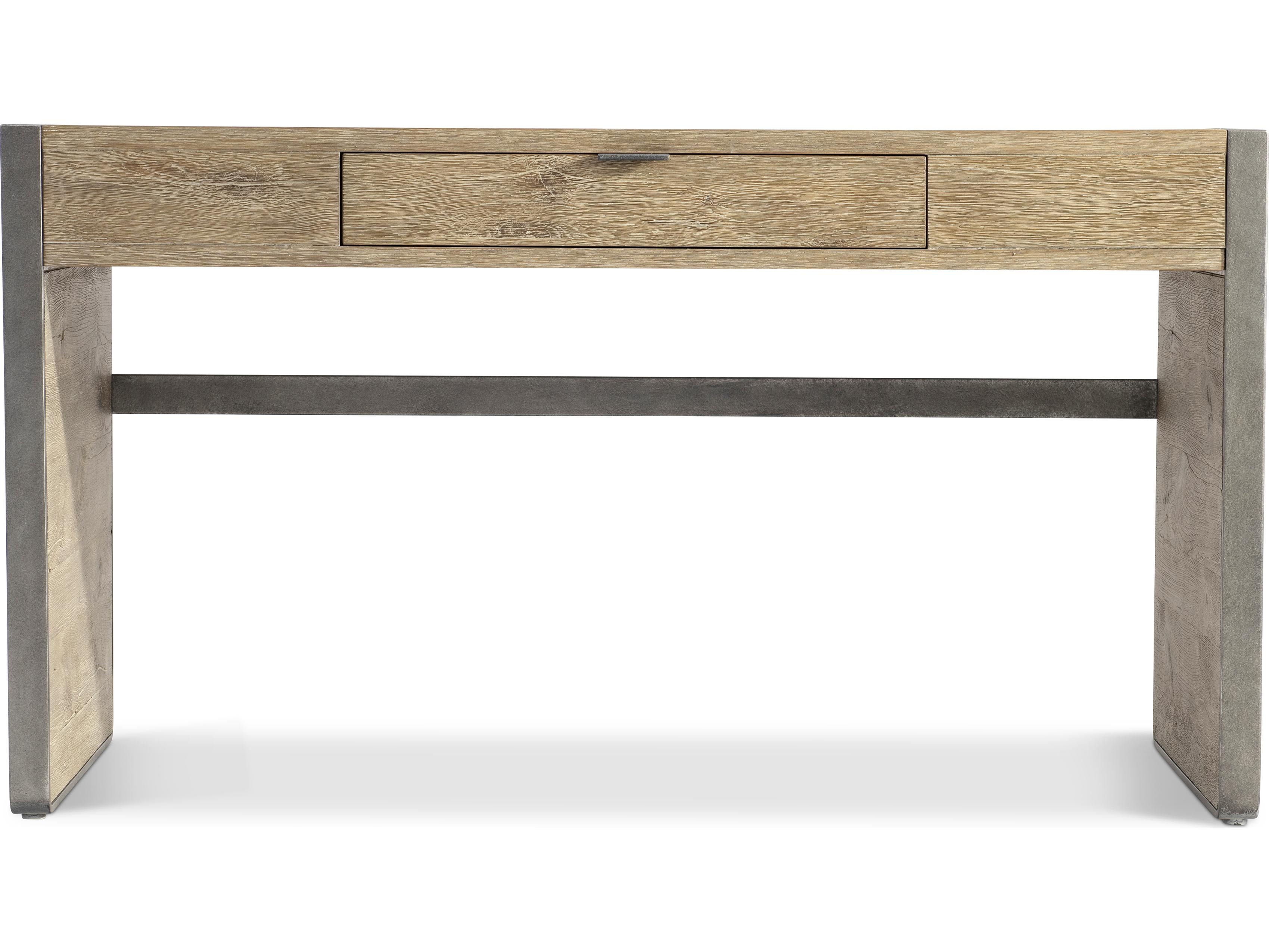 Bernhardt Tribeca Aurum Brown Oak Wood Computer Desk