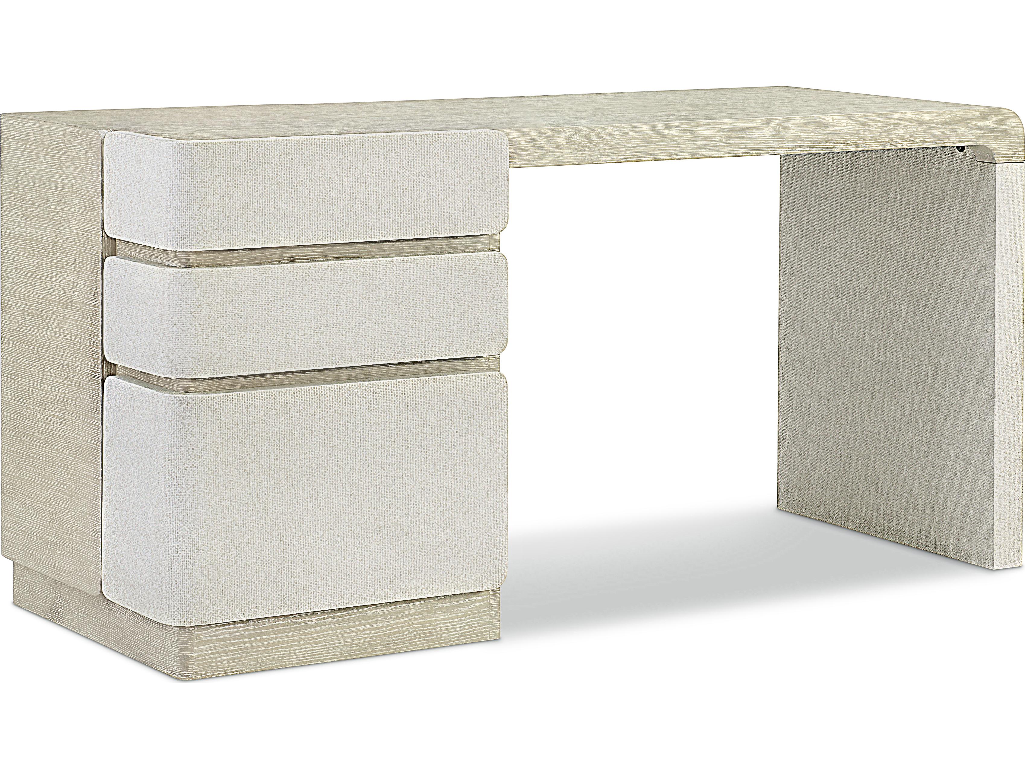 Bernhardt Arcadia Clay Gray Oak Wood Computer Desk