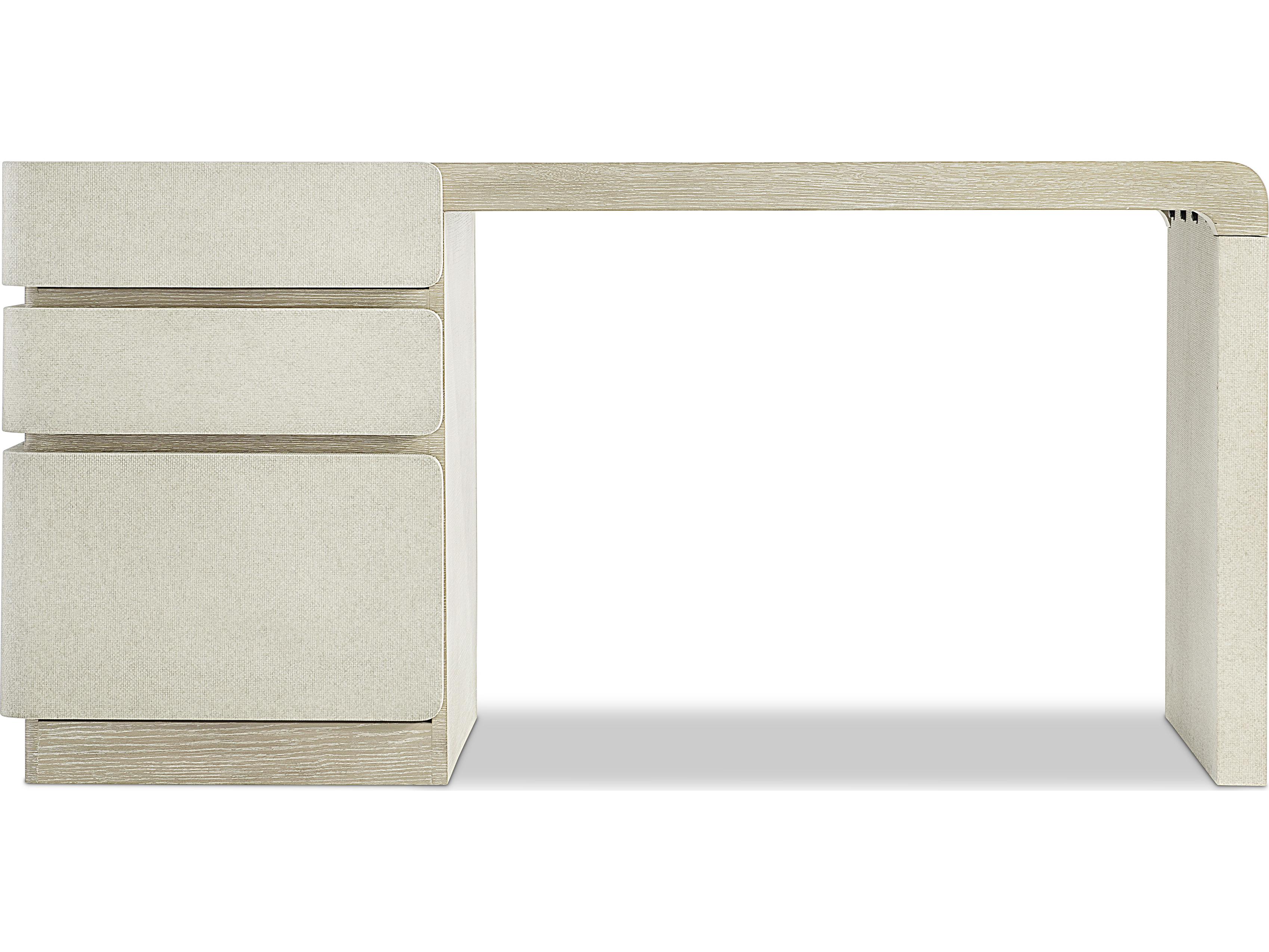 Bernhardt Arcadia Clay Gray Oak Wood Computer Desk