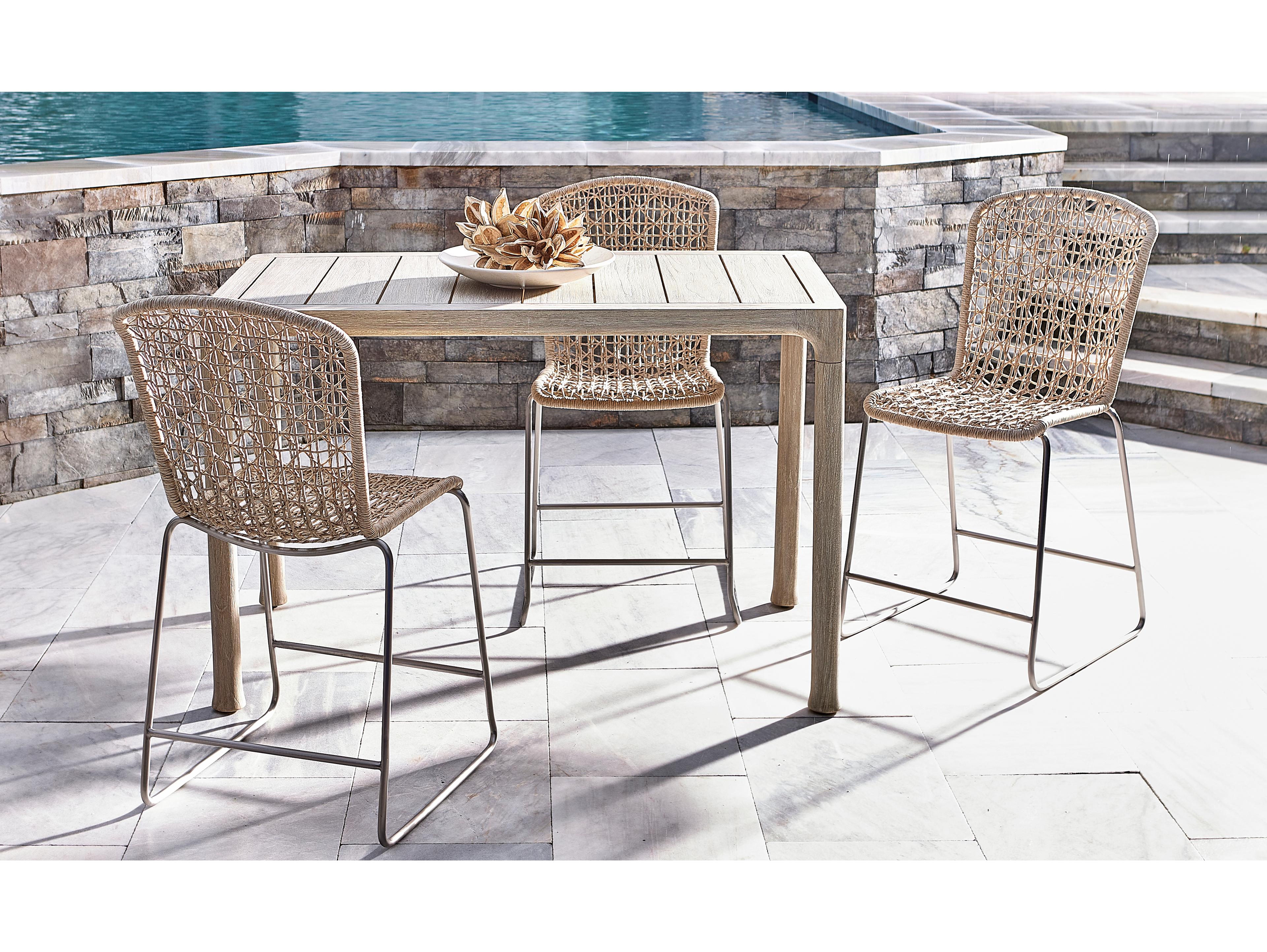 Bernhardt Exteriors Carmel Wood Dining Set