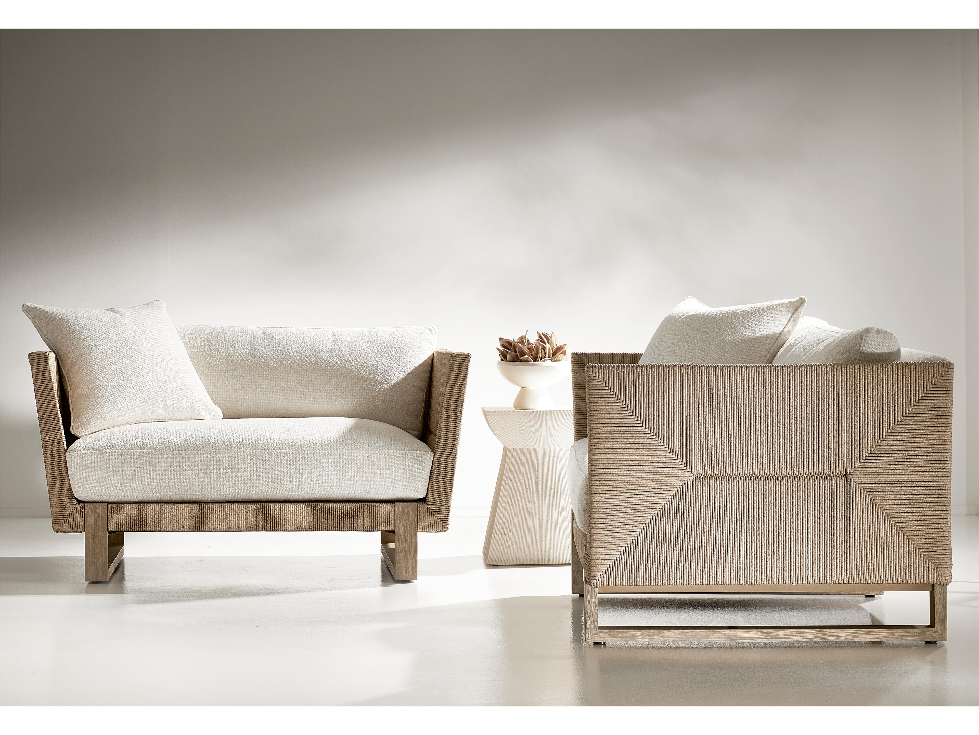 Bernhardt Exteriors Casitas Wood Cushion Lounge Set